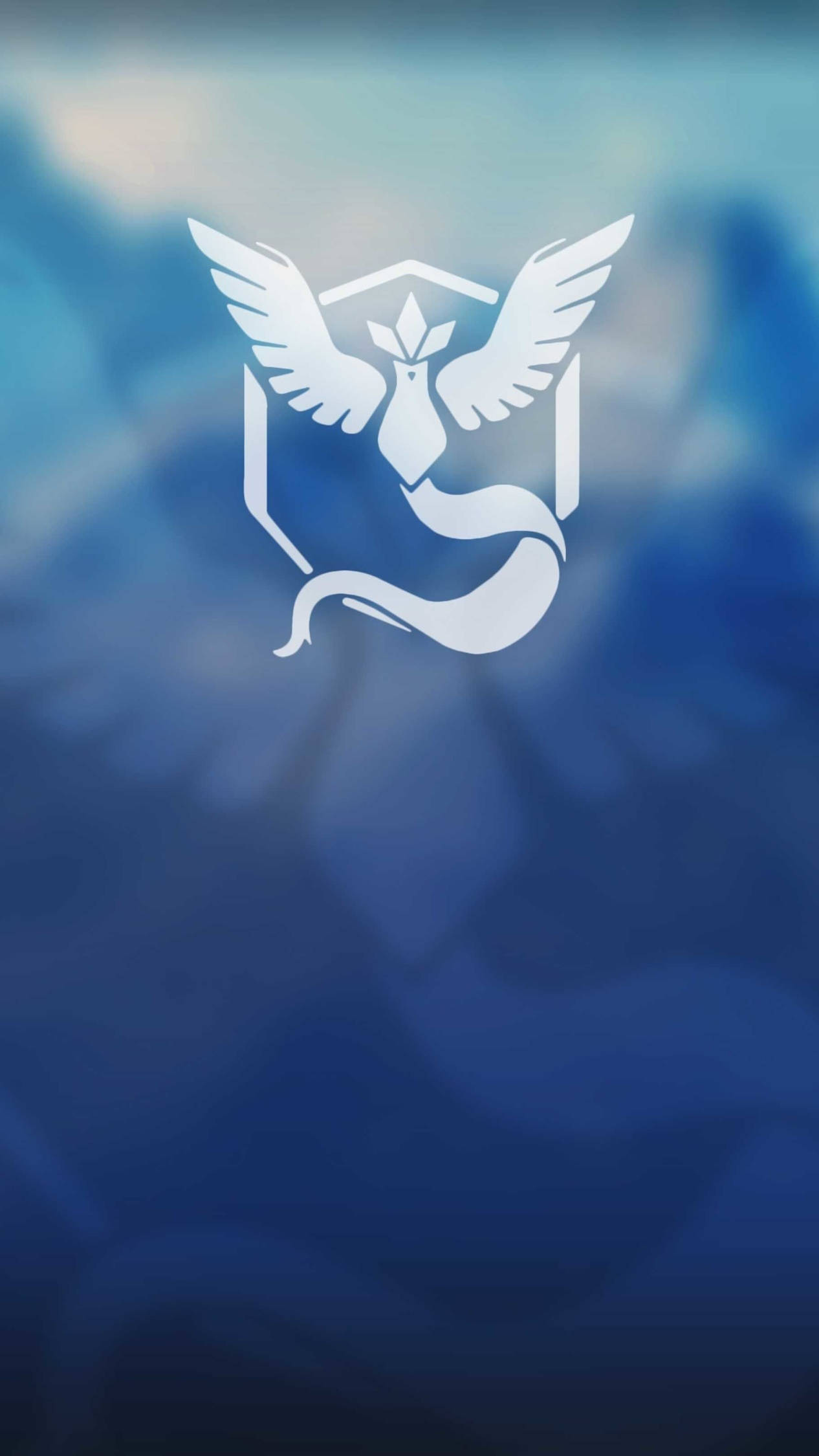 Logo 4K al Echipei Mystic pentru Android Fundal