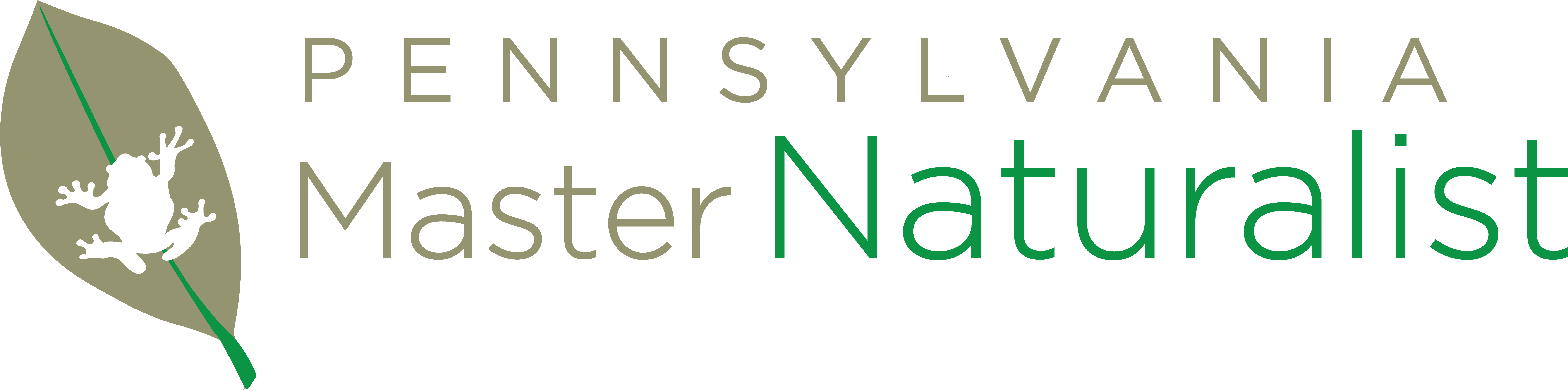 Logo al Programului Master Naturalist din Pennsylvania Fundal