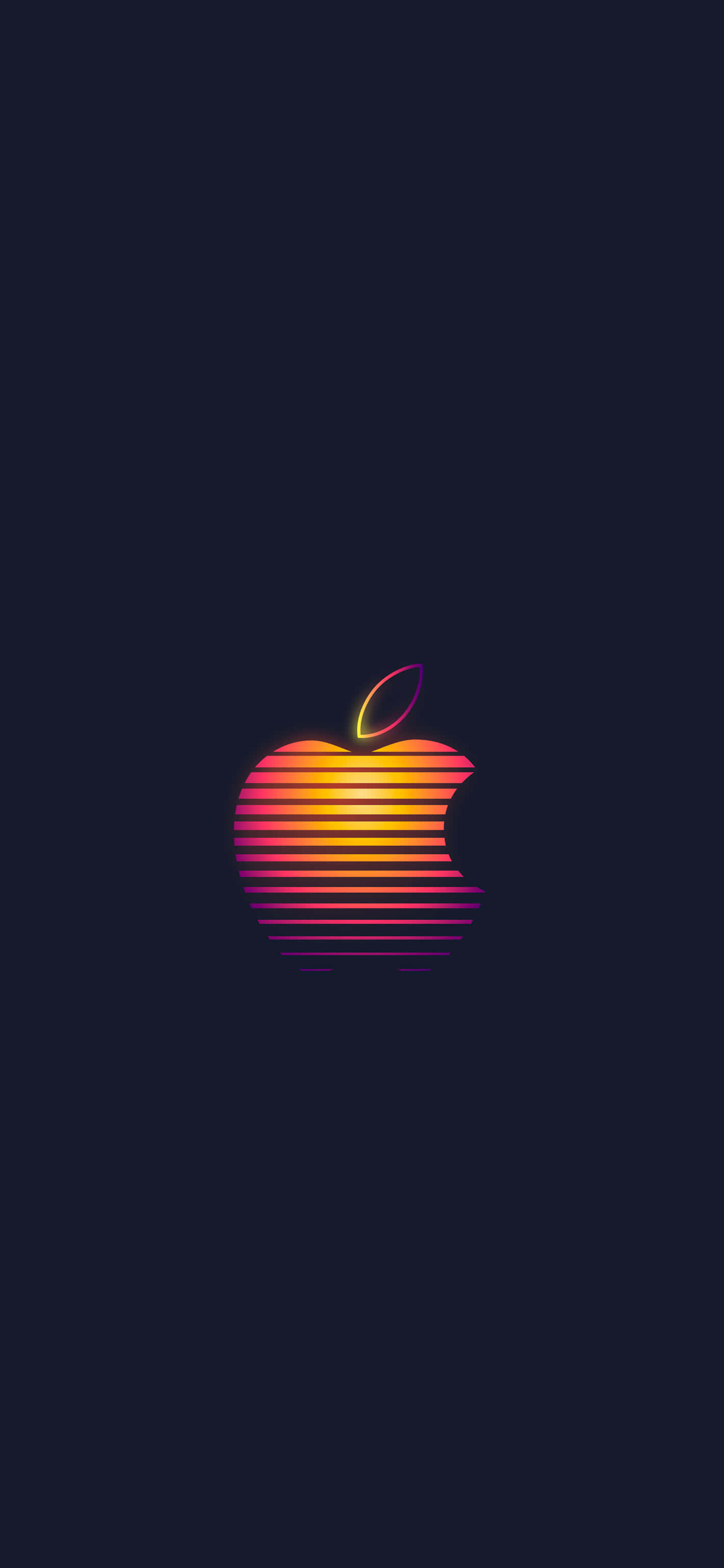 Logo Apple Retro Fundal