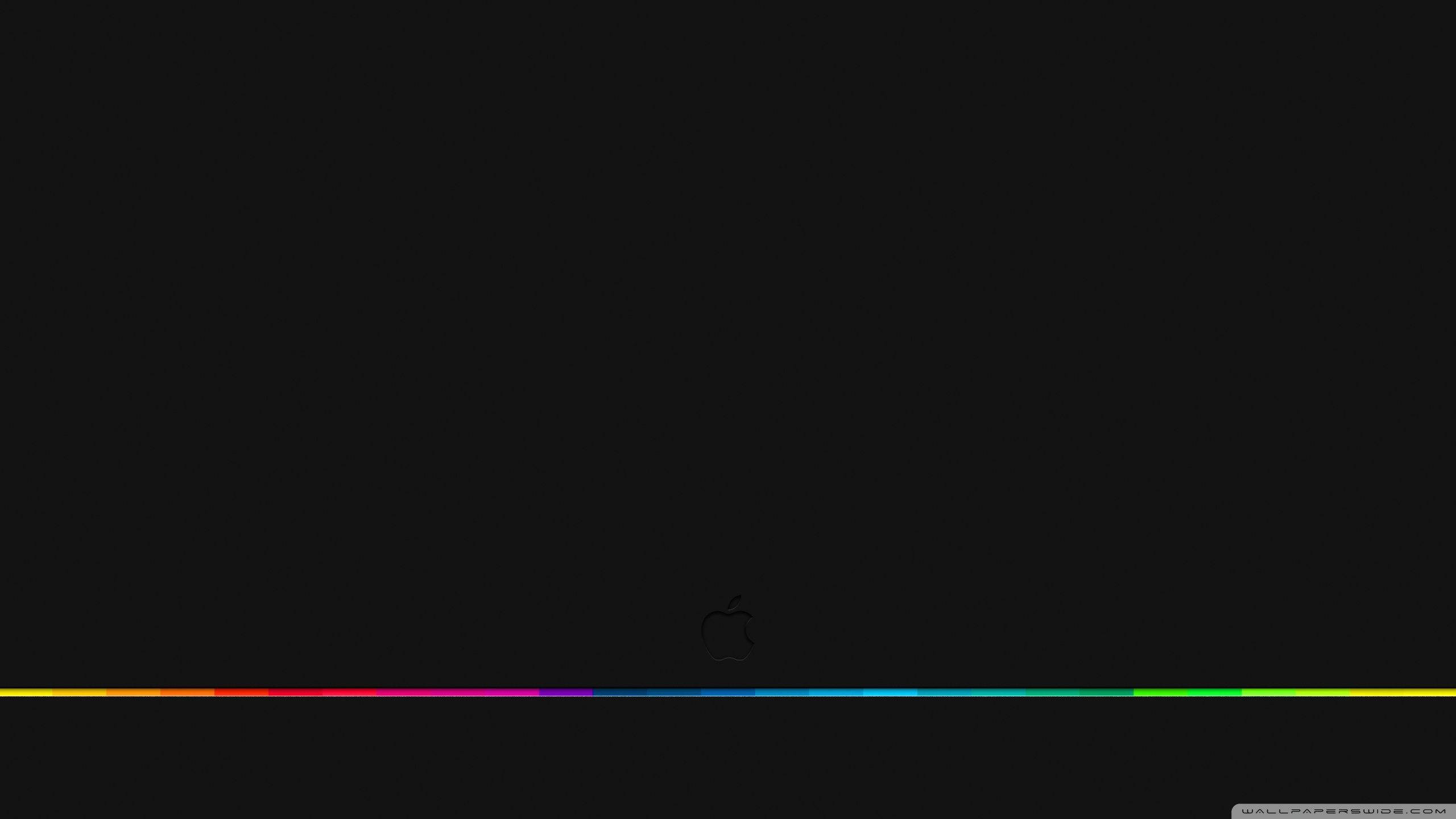 Logo Apple RGB Linie 4K Fundal