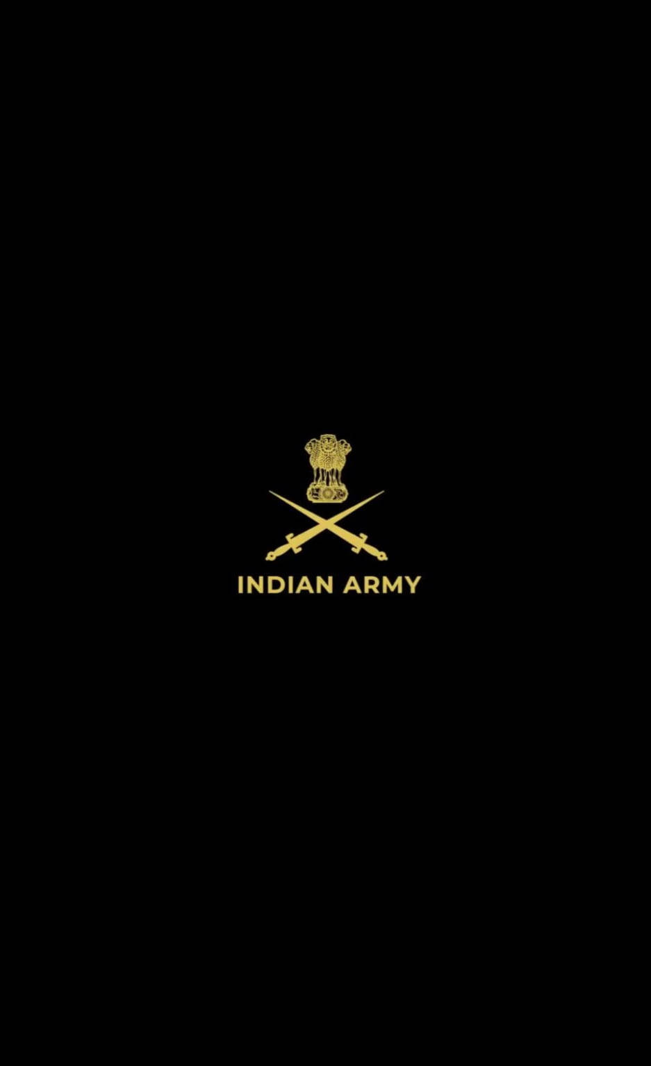 Logo Armata Indiană minimalist Fundal