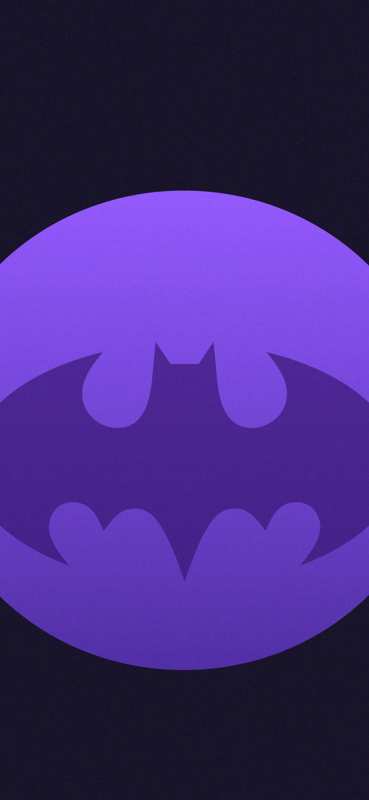 Logo Batman Fundal Mauve Fundal