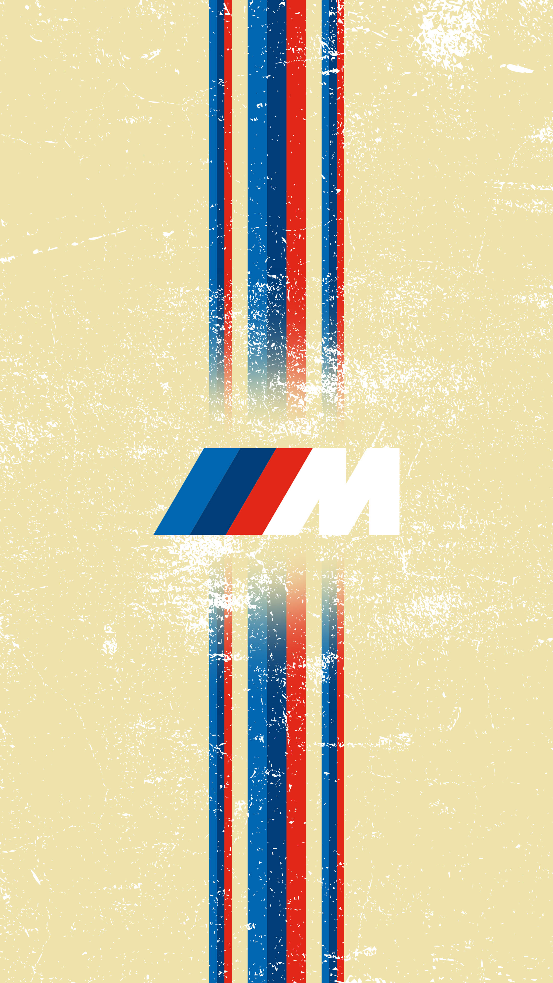 Logo BMW M cu Dungii Galben Fundal