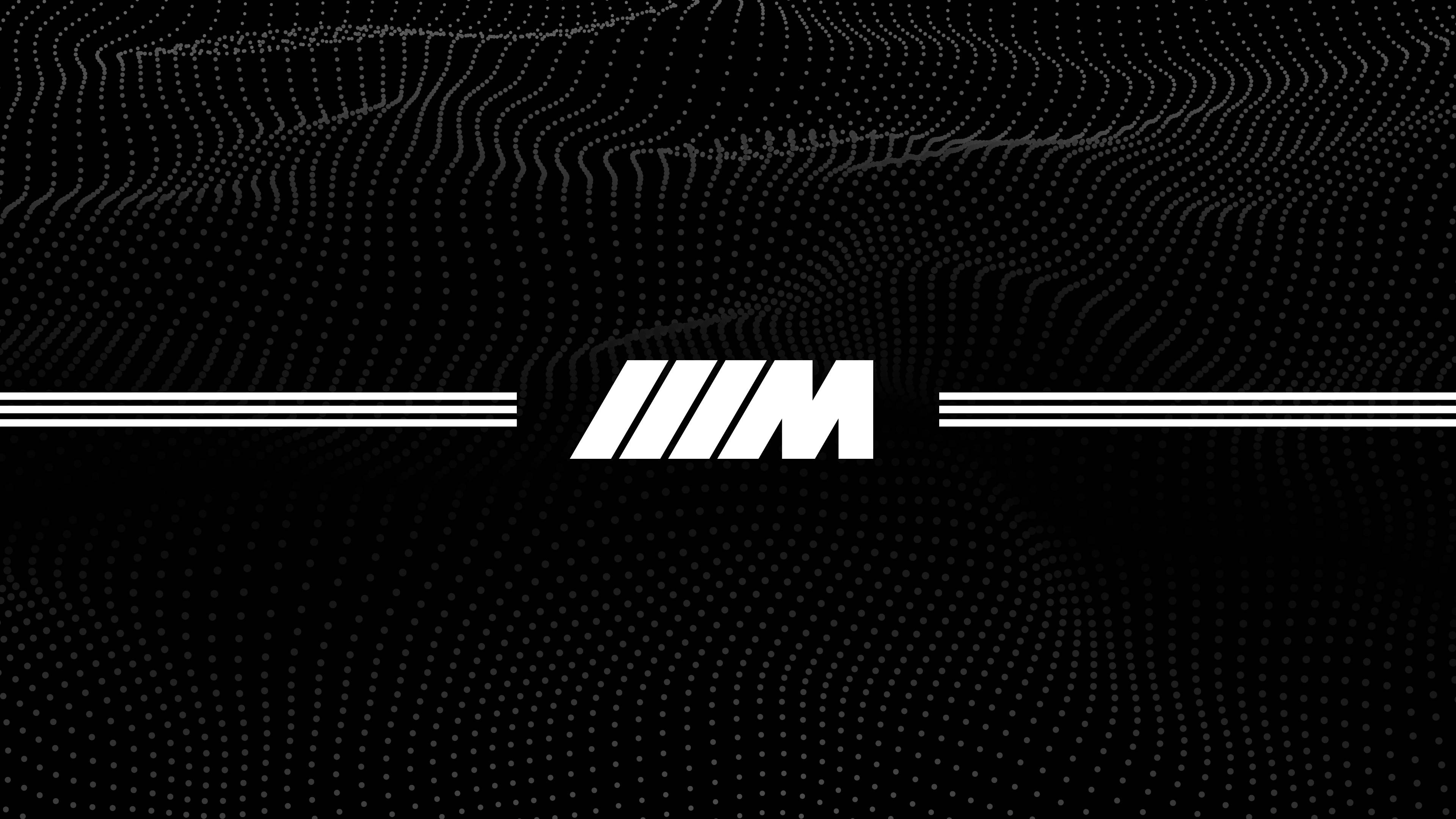 Logo BMW M punctat Fundal