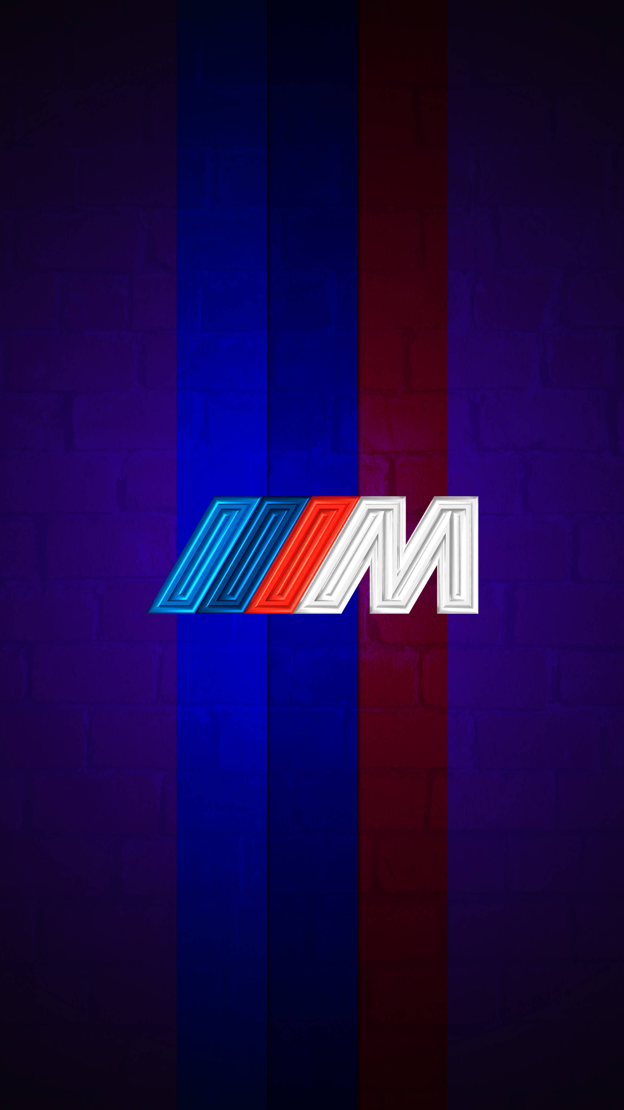 Logo BMW M violet cu dungi Fundal