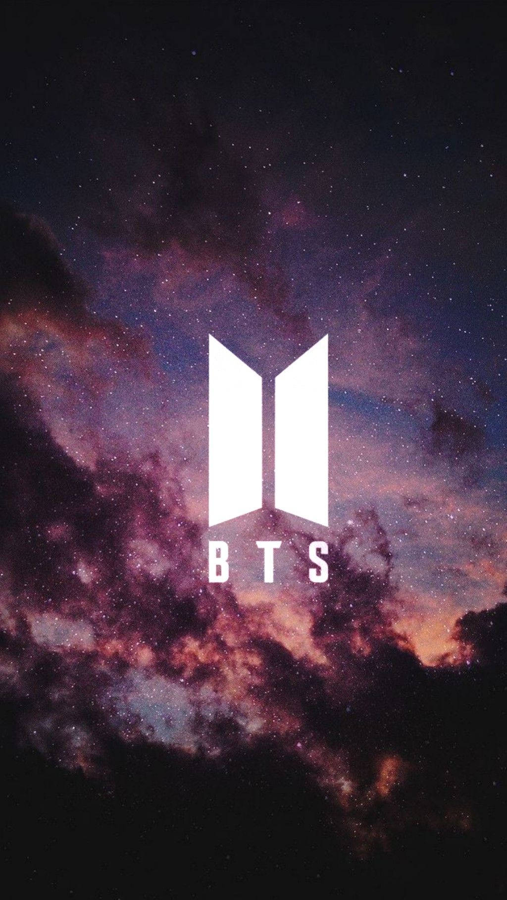 Logo BTS Noaptea Fundal