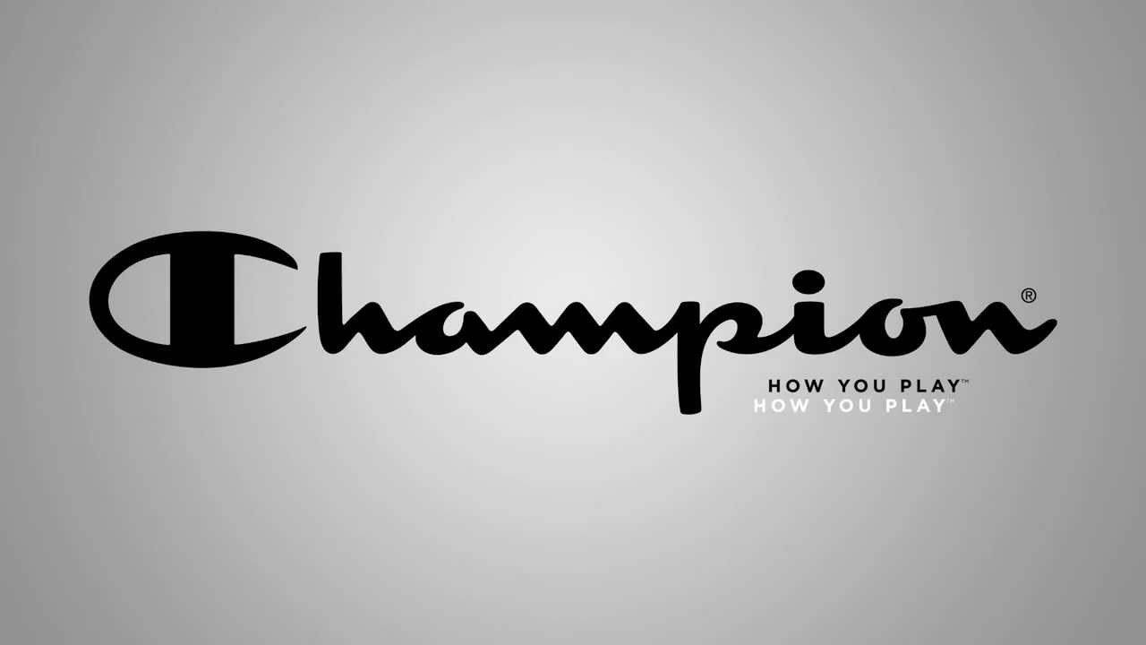 Logo Champion în Negru Fundal