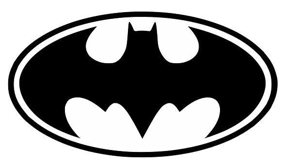 Logo clasic Batman Fundal