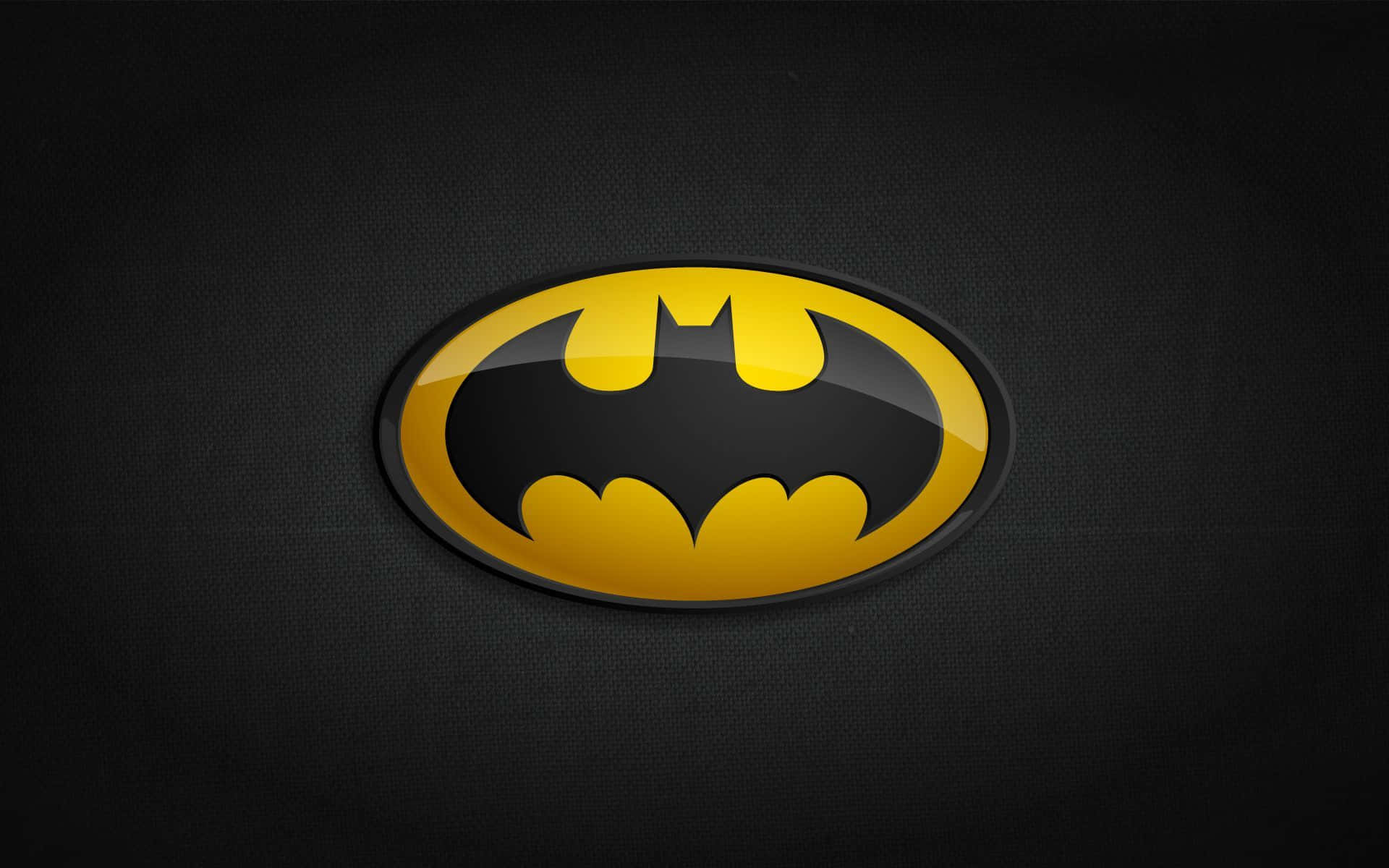 Logo clasic Batman pentru tabletă Fundal