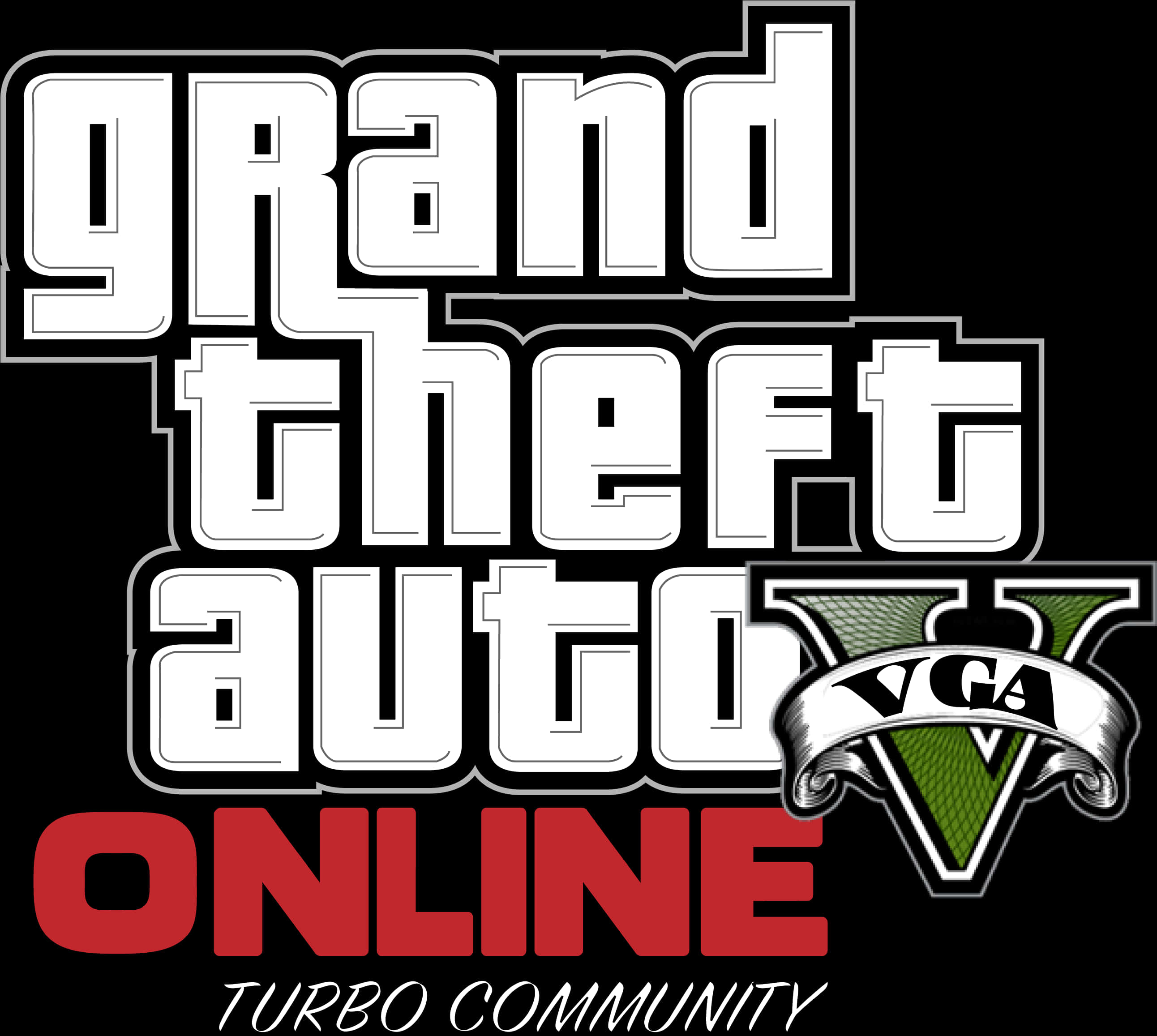 Logo Comunității Turbo GTA Online Fundal
