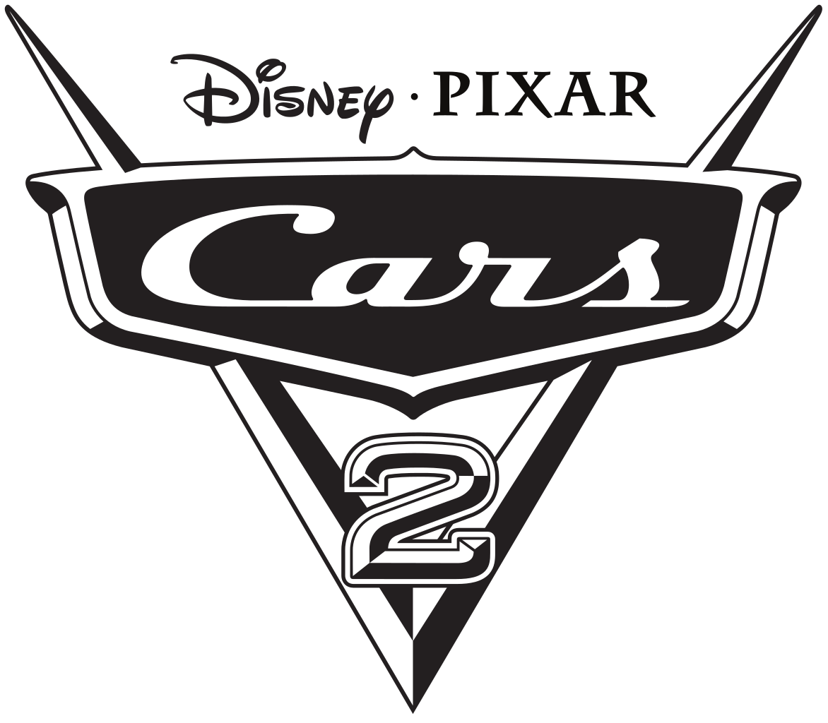 Logo Disney Pixar Cars2 Fundal