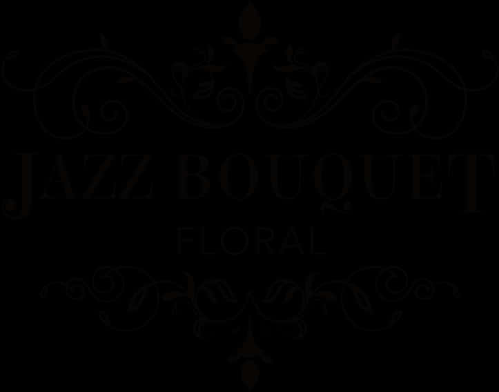 Logo Floral Buchet Jazz Fundal