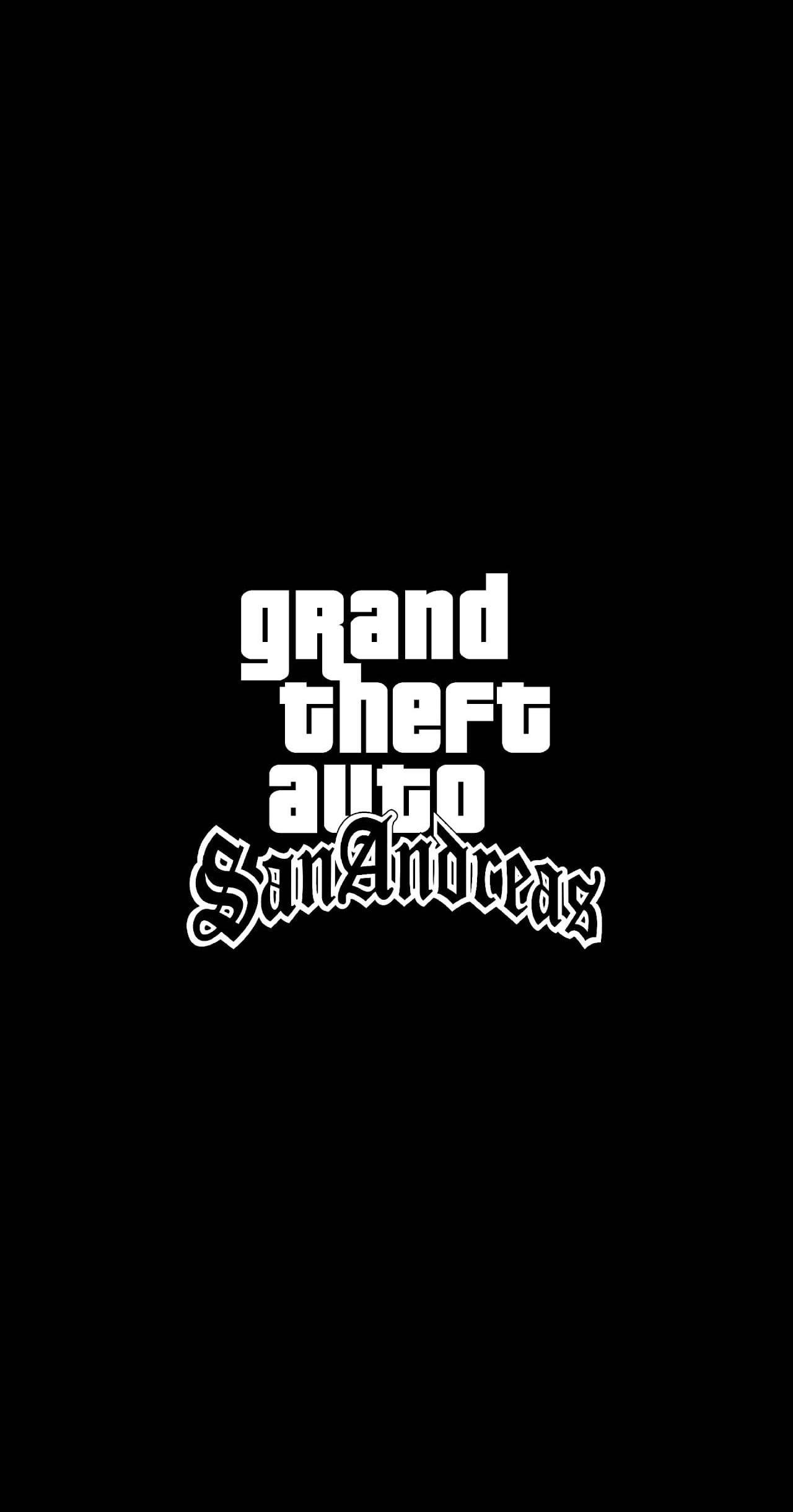 Logo GTA San Andreas pentru iPhone Fundal