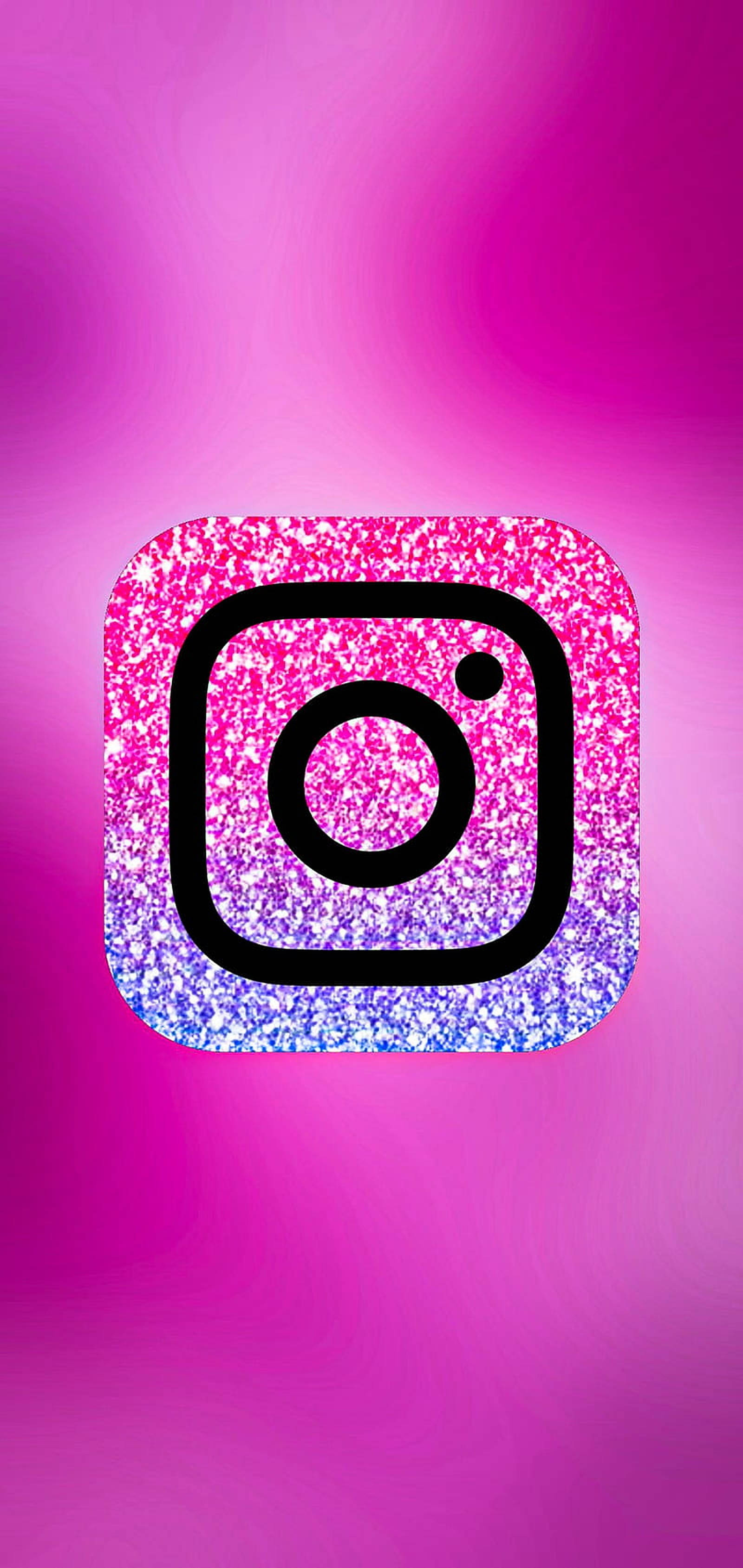 Logo Instagram Sclipitor Roz Fundal