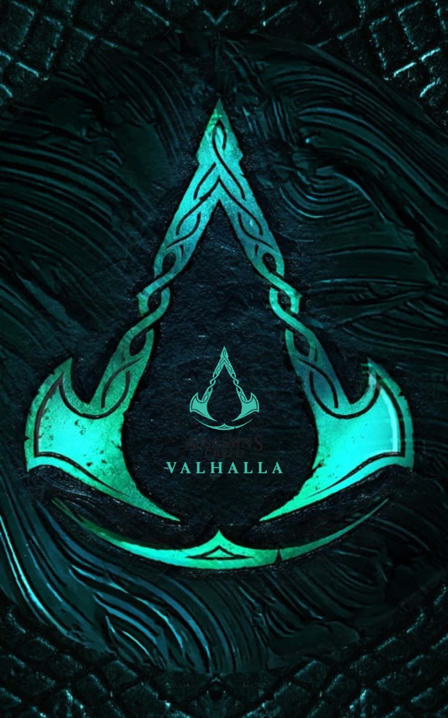 Logo Joc 1440p Assassin's Creed Valhalla Fundal