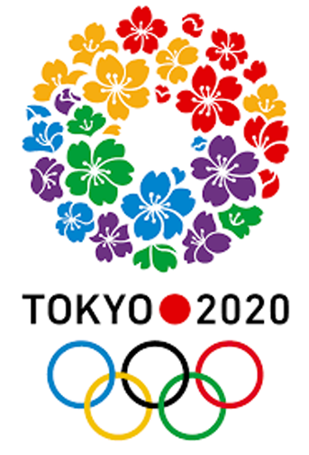 Logo Jocurilor Olimpice Tokyo 2020 Fundal