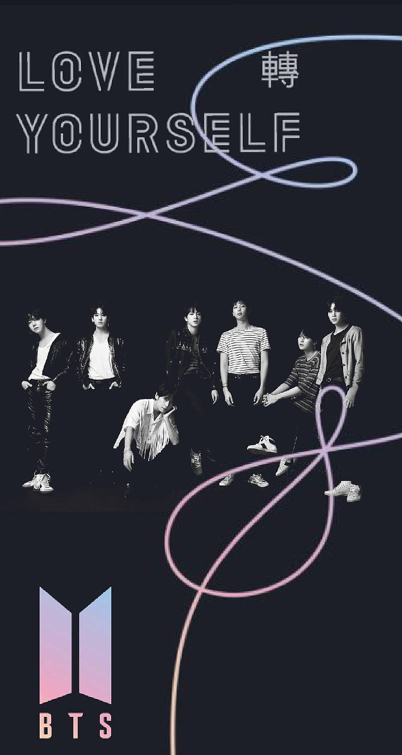 Logo Love Yourself BTS Fundal
