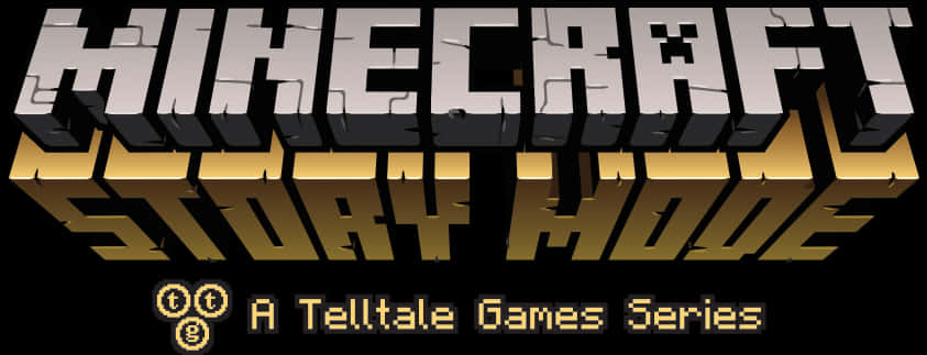 Logo Minecraft Story Mode Fundal