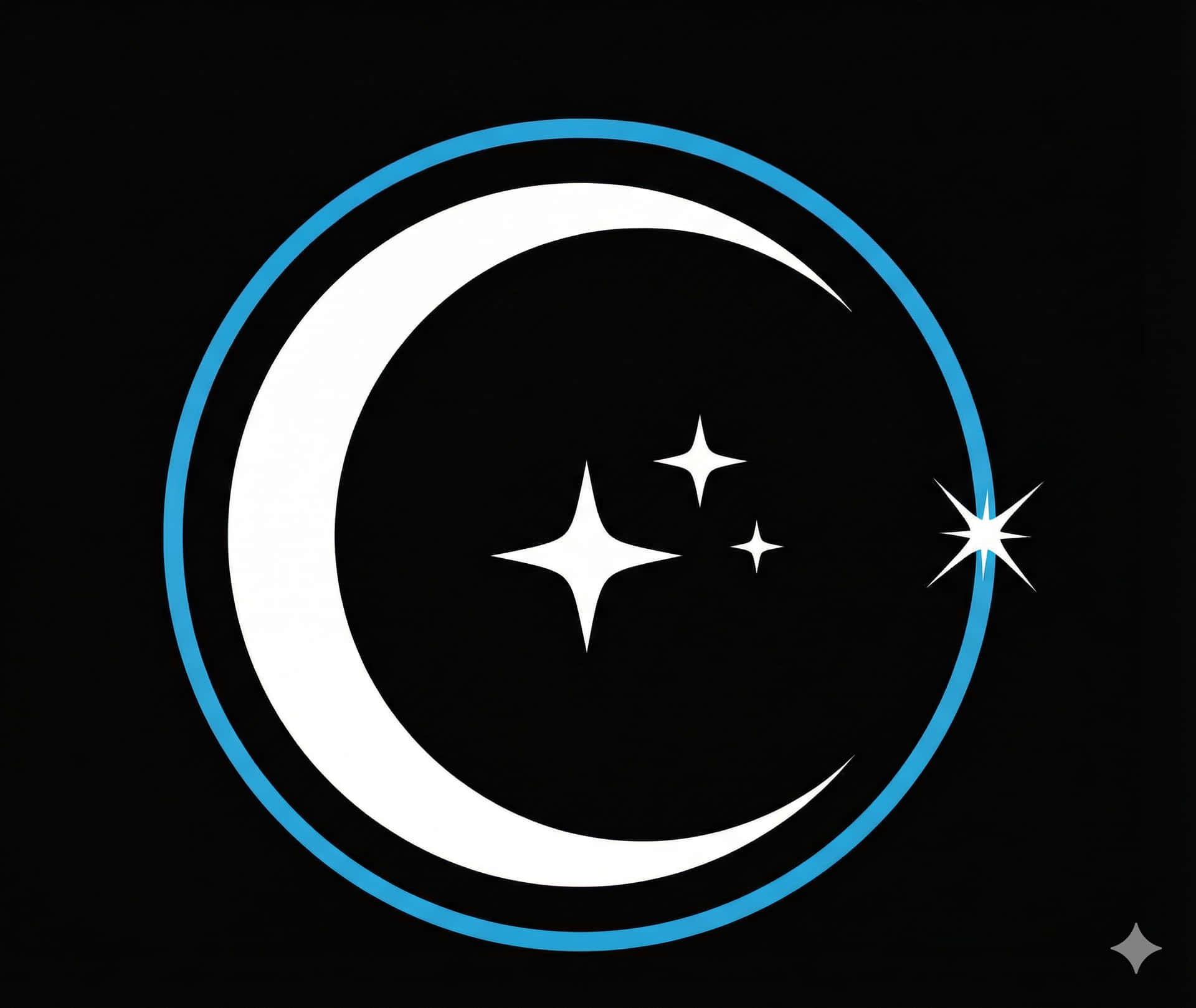 lună,stea,logo — Luna Fundal