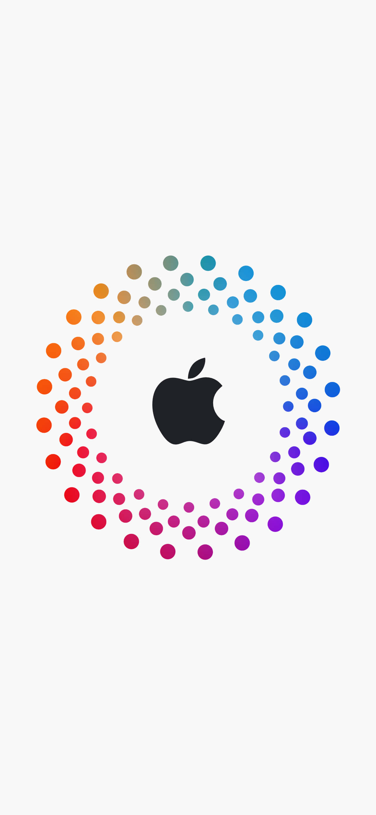 Logo Negru Cu Puncte Uimitor Apple HD iPhone Fundal