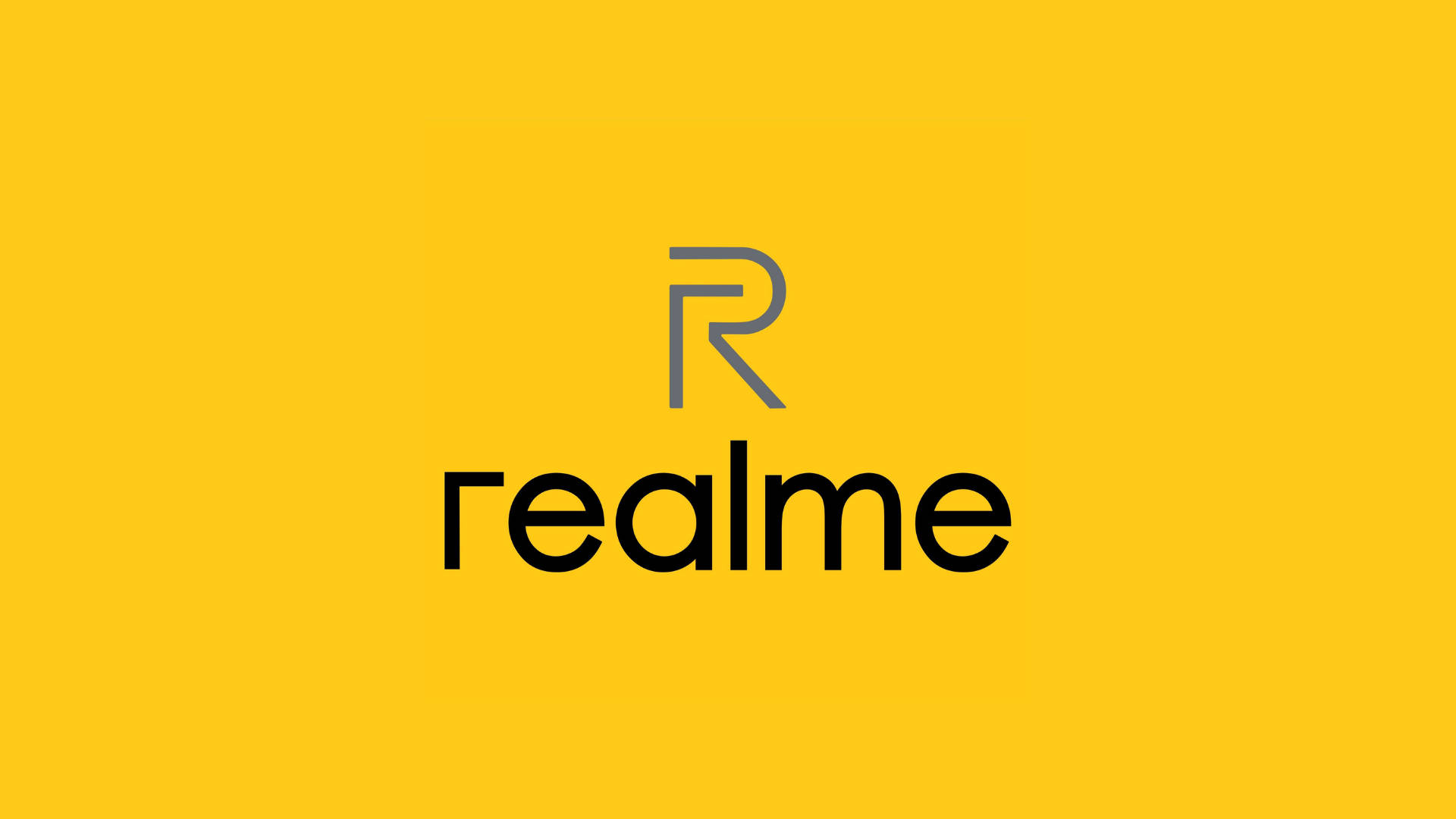 Logo Oficial Realme Fundal