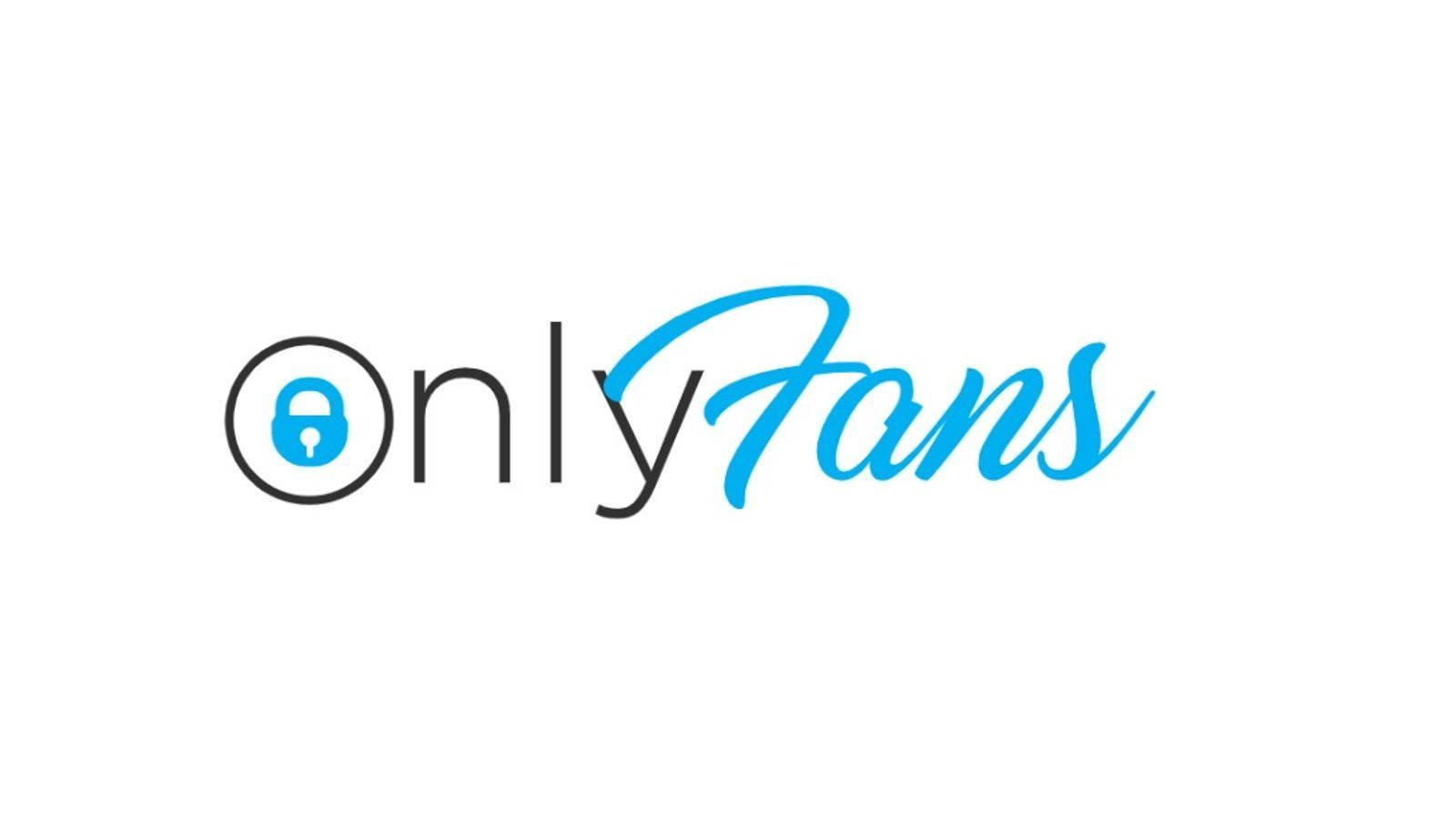 Logo simplu al lacătului OnlyFans Fundal