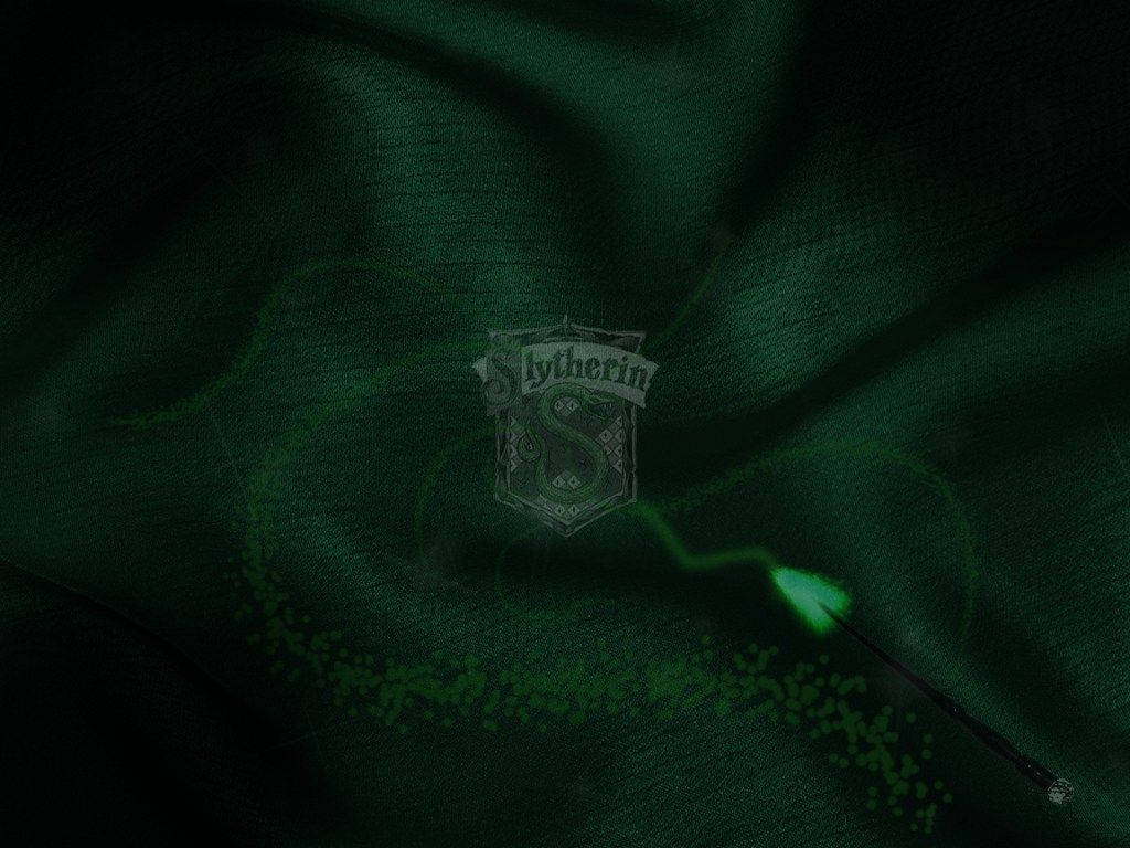 Logo Slytherin Estetic Harry Potter Fundal