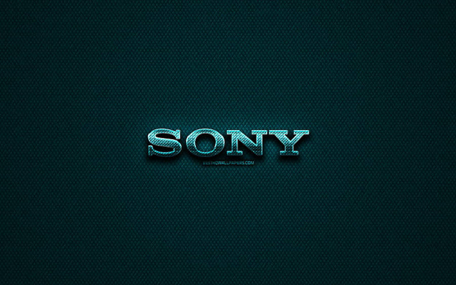 Logo Sony verde închis Fundal