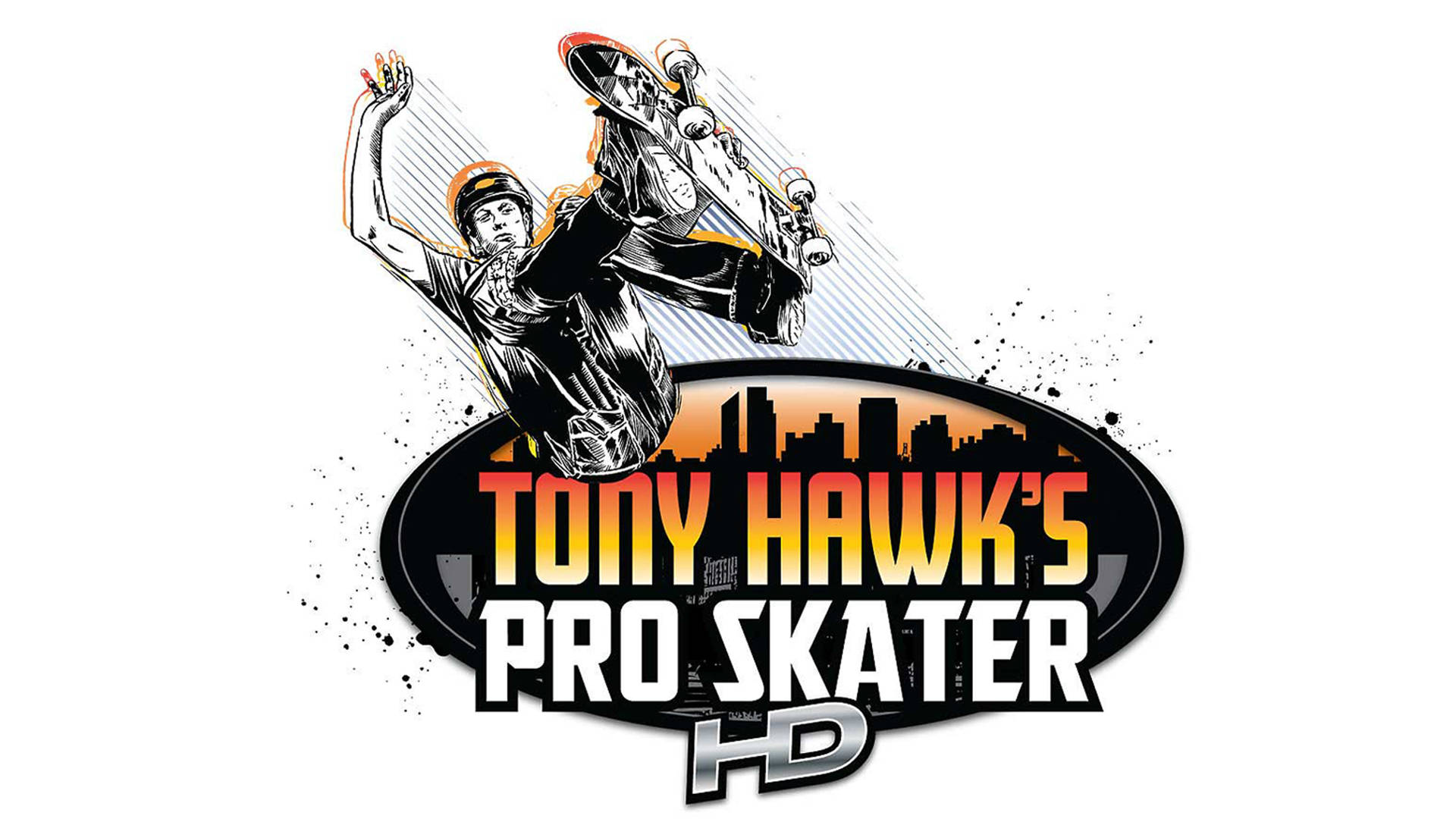 Logo Tony Hawk's Pro Skater HD pentru iPad Pro Fundal