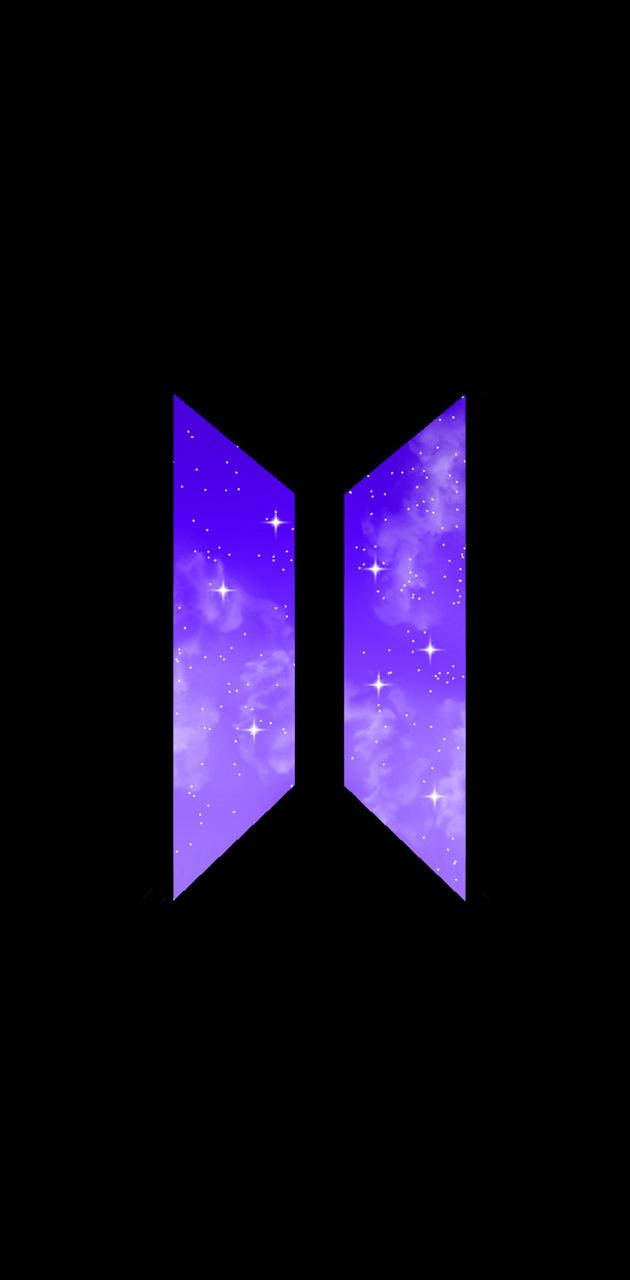 Logo-ul oficial al trupei BTS Fundal