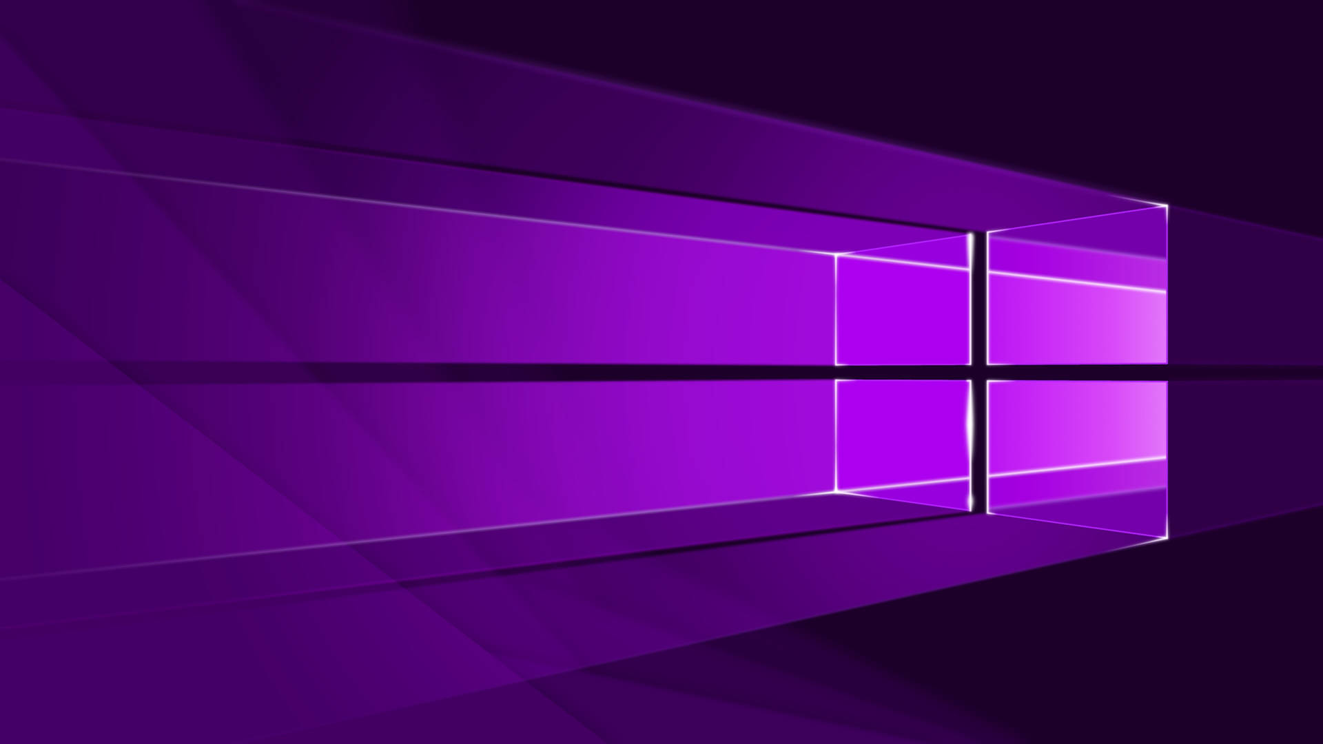 Logo Windows Neon Violet Întunecat