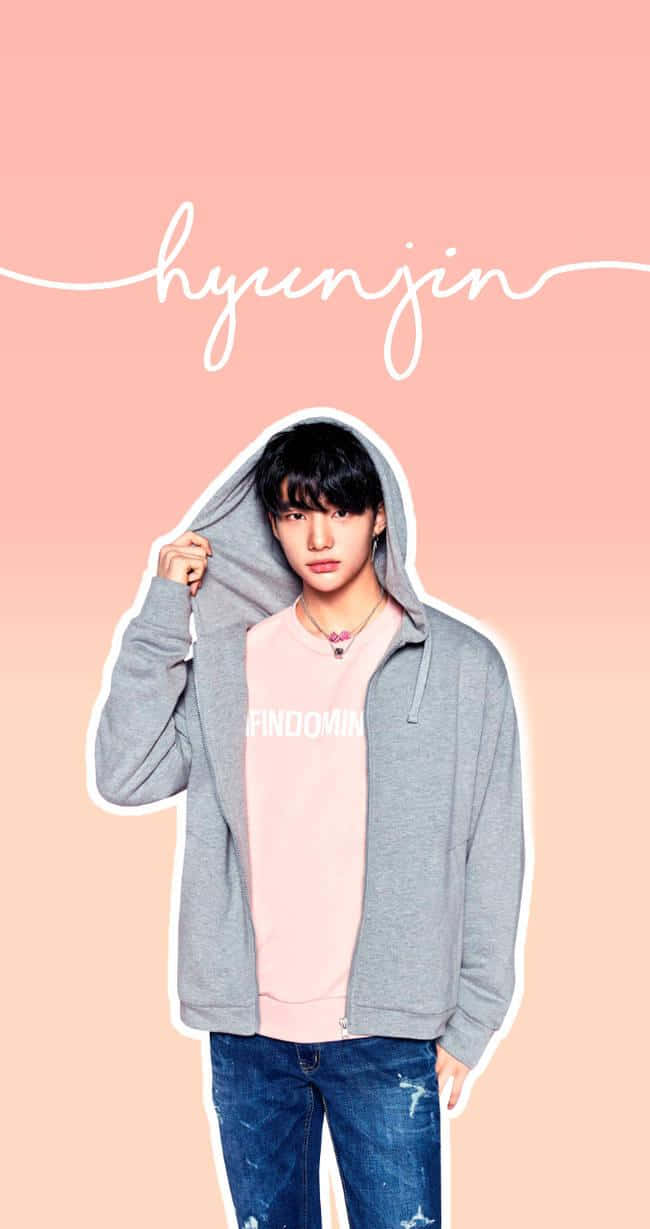 Look Stil al Cântărețului Sud-Coreean Hyunjin Fundal