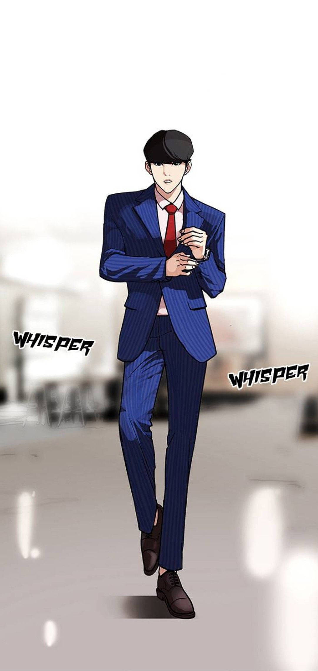 Lookism Daniel Park în Costum Fundal