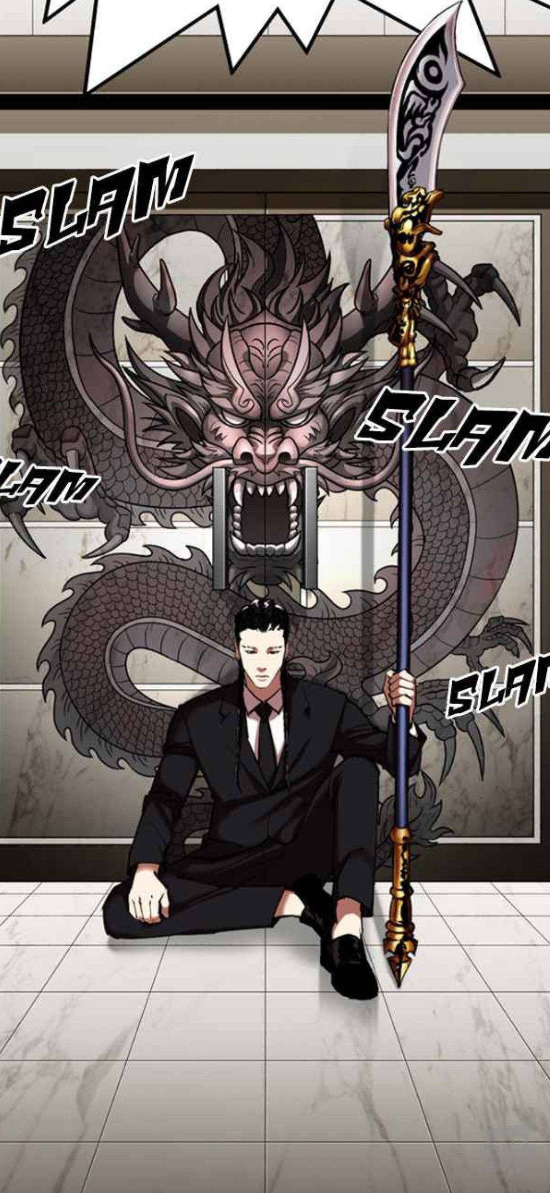 Lookism Xiaolong Cu Armă Fundal