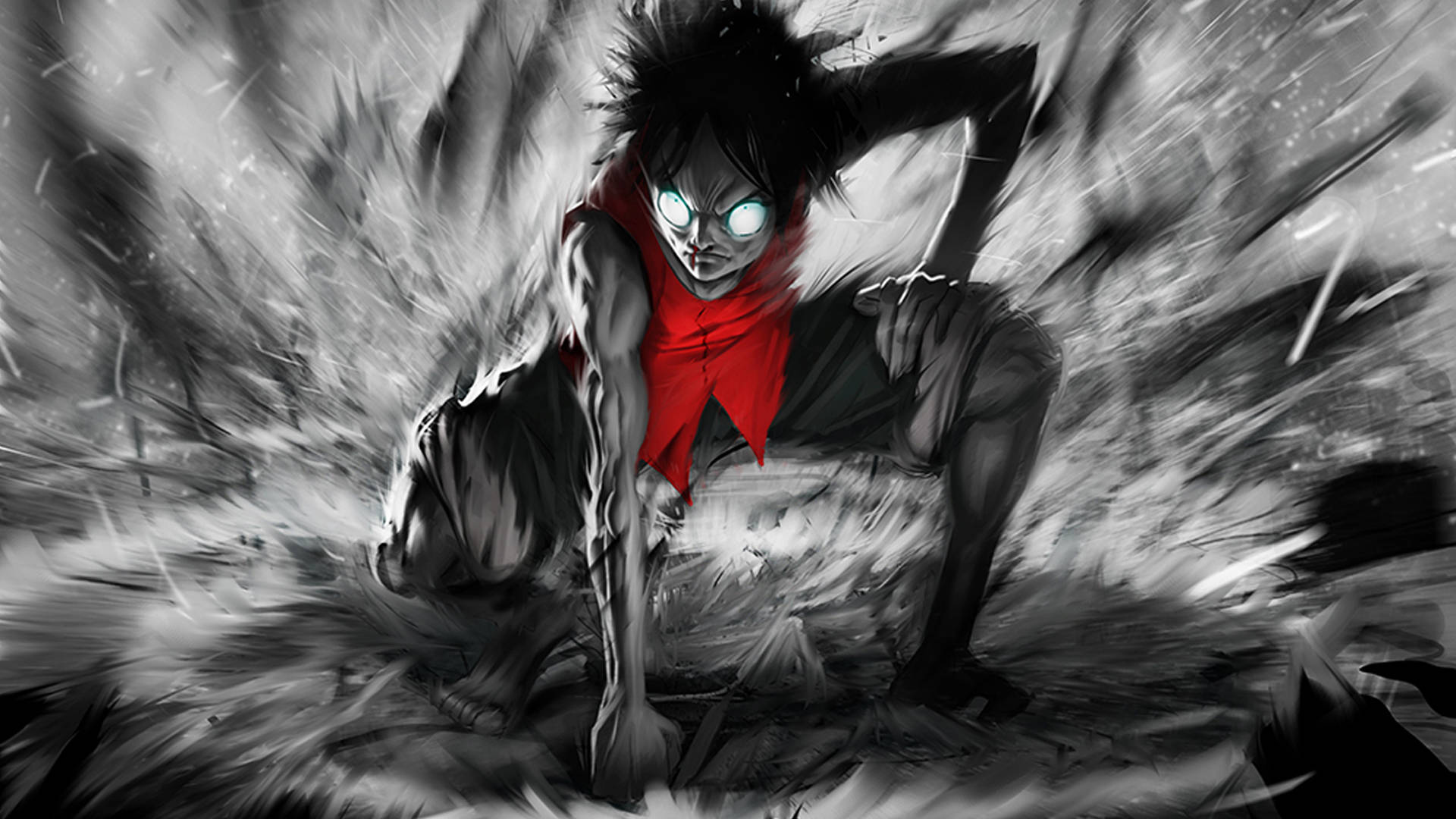 Luffy Anime 1920 x 1080 Fundal