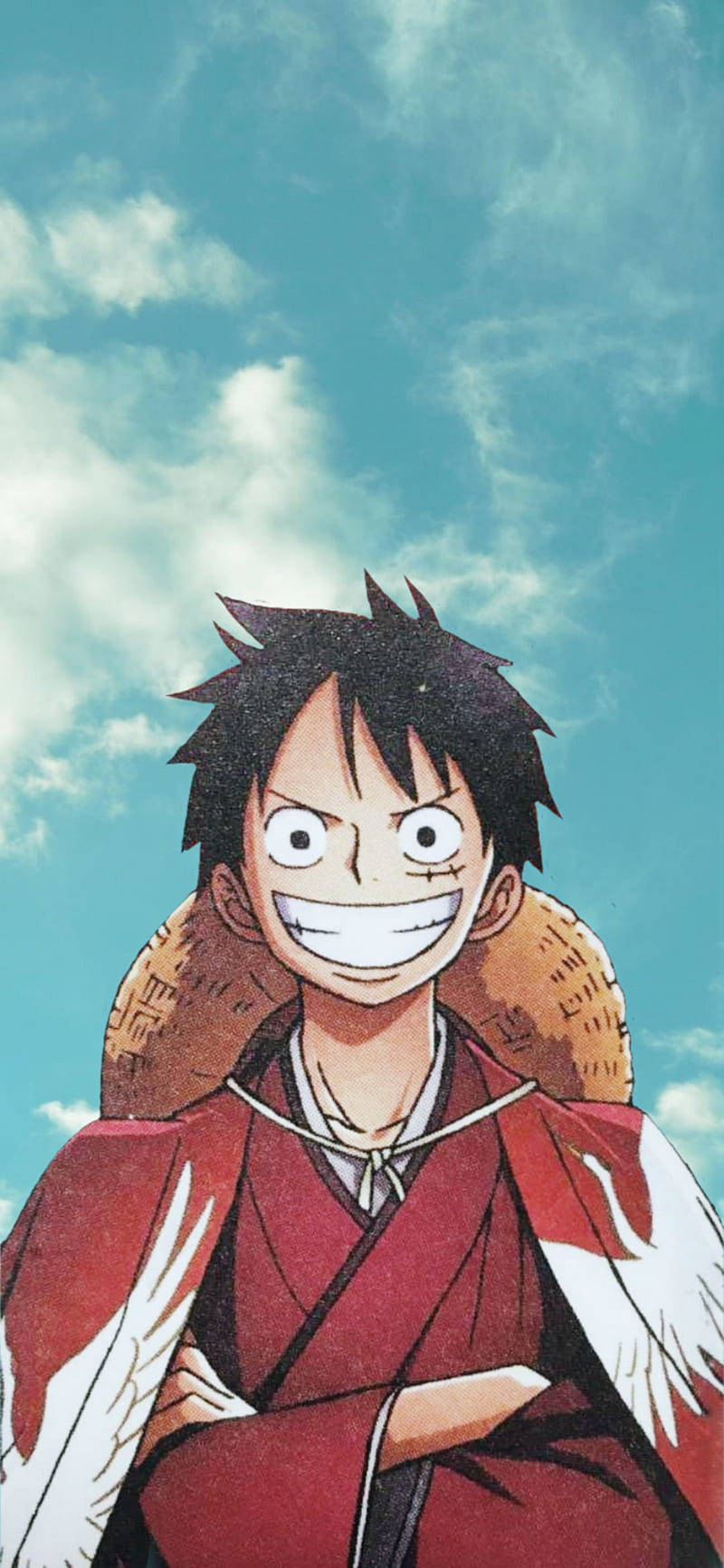 Luffy Anime Profil Fundal