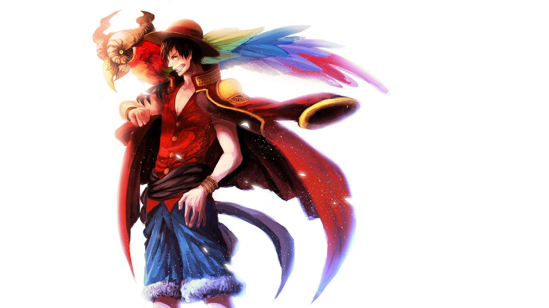 Luffy gata să cucerească lumea Fundal