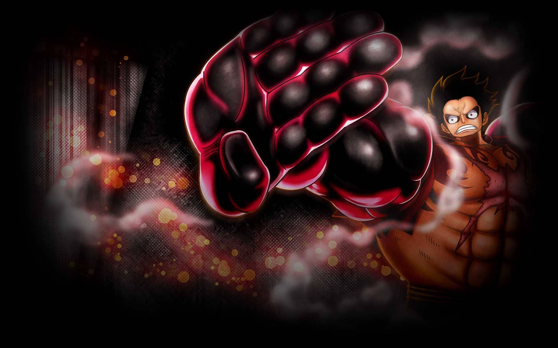 Luffy Gear 4 în formă de luptă Fundal