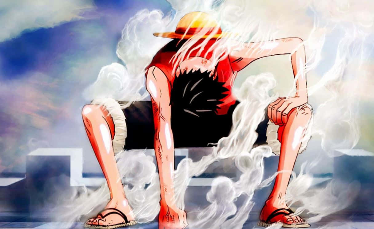 Luffy navigând spre noi aventuri Fundal