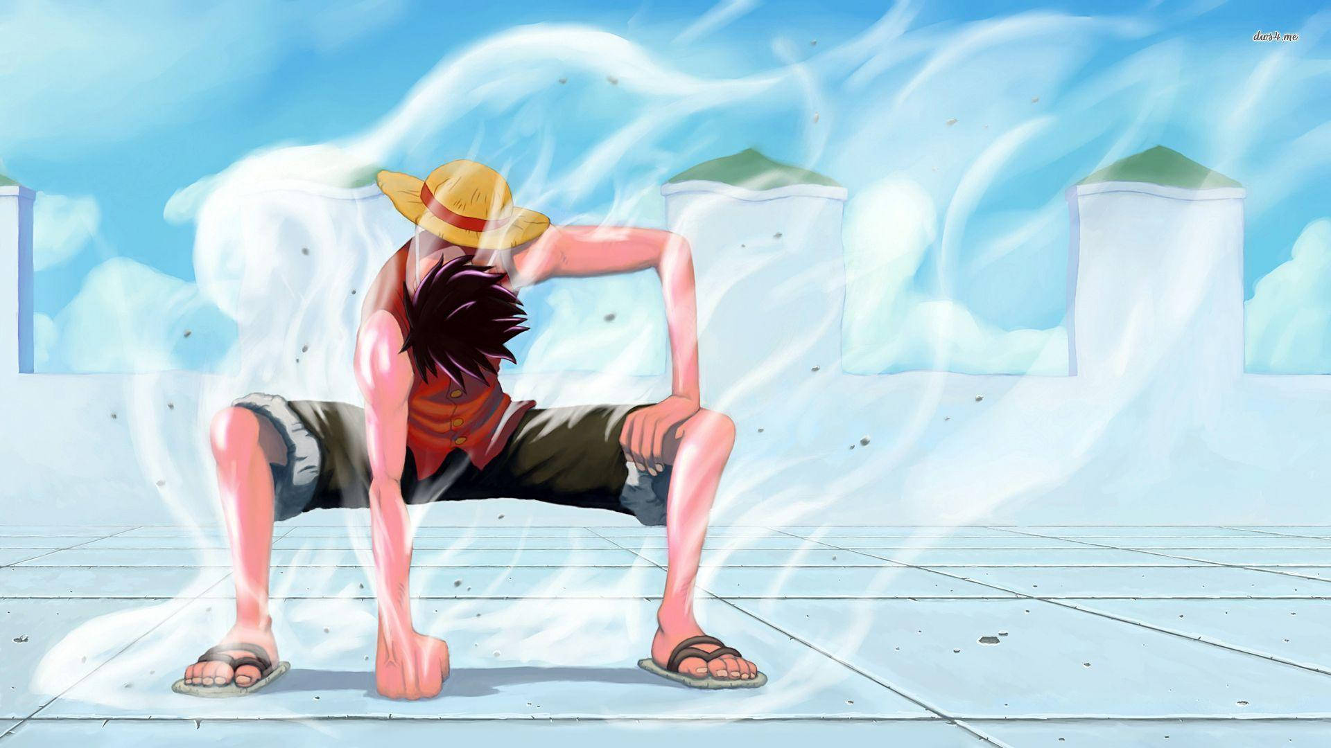 Luffy Pumn de Vânt Fundal
