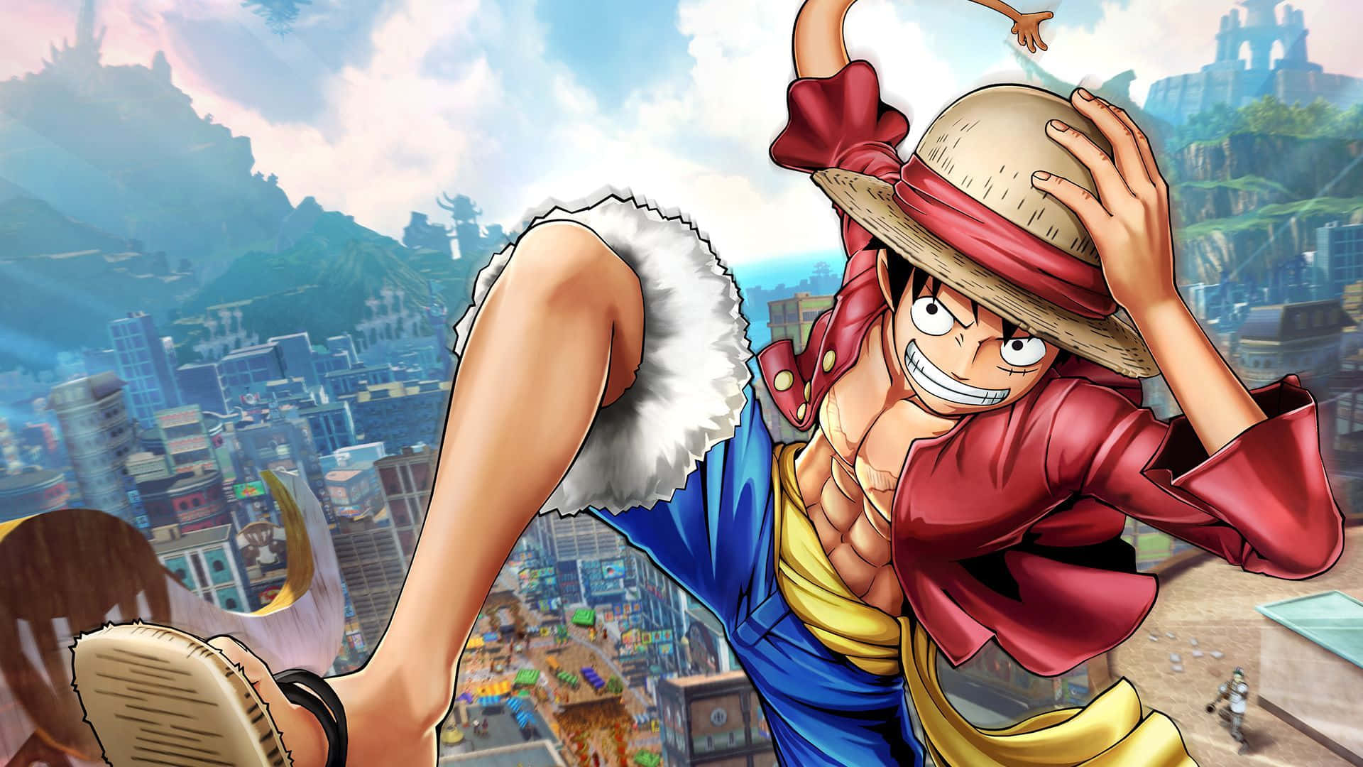Luffy Regele Piraților Fundal