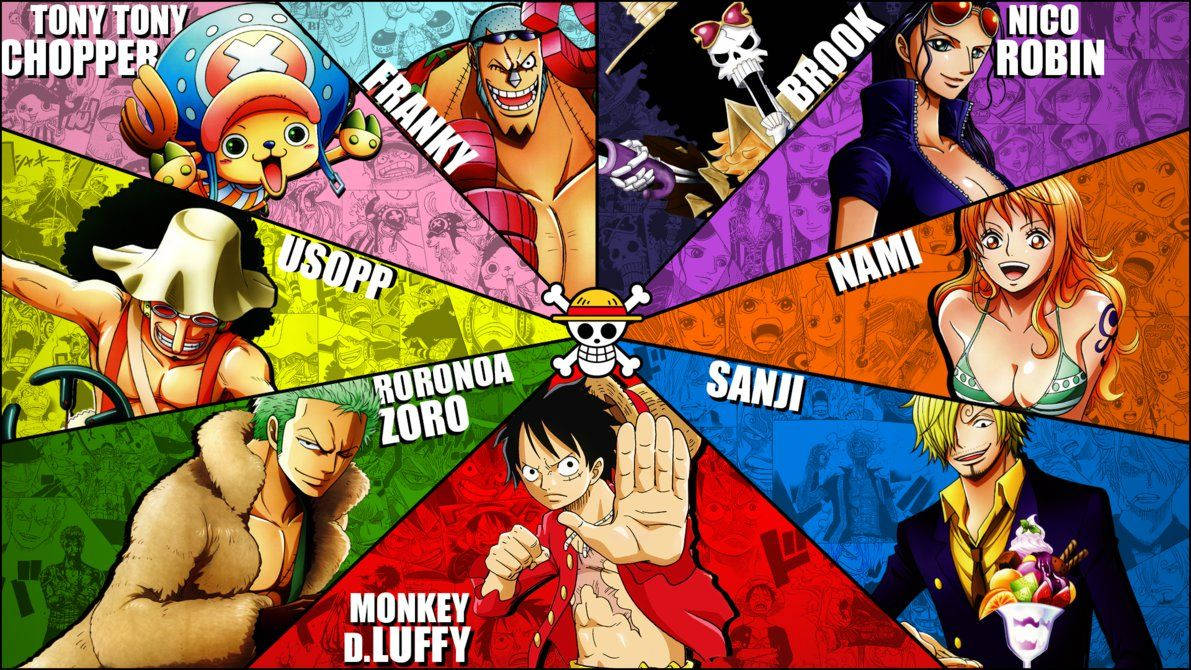 Luffy și echipajul său, pornind într-o aventură epică. Fundal