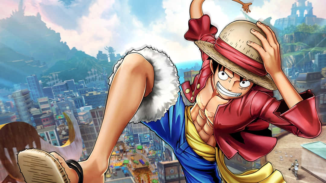 Luffy și Pirații Pălăriei de Paie gata să pornească în căutarea One Piece! Fundal