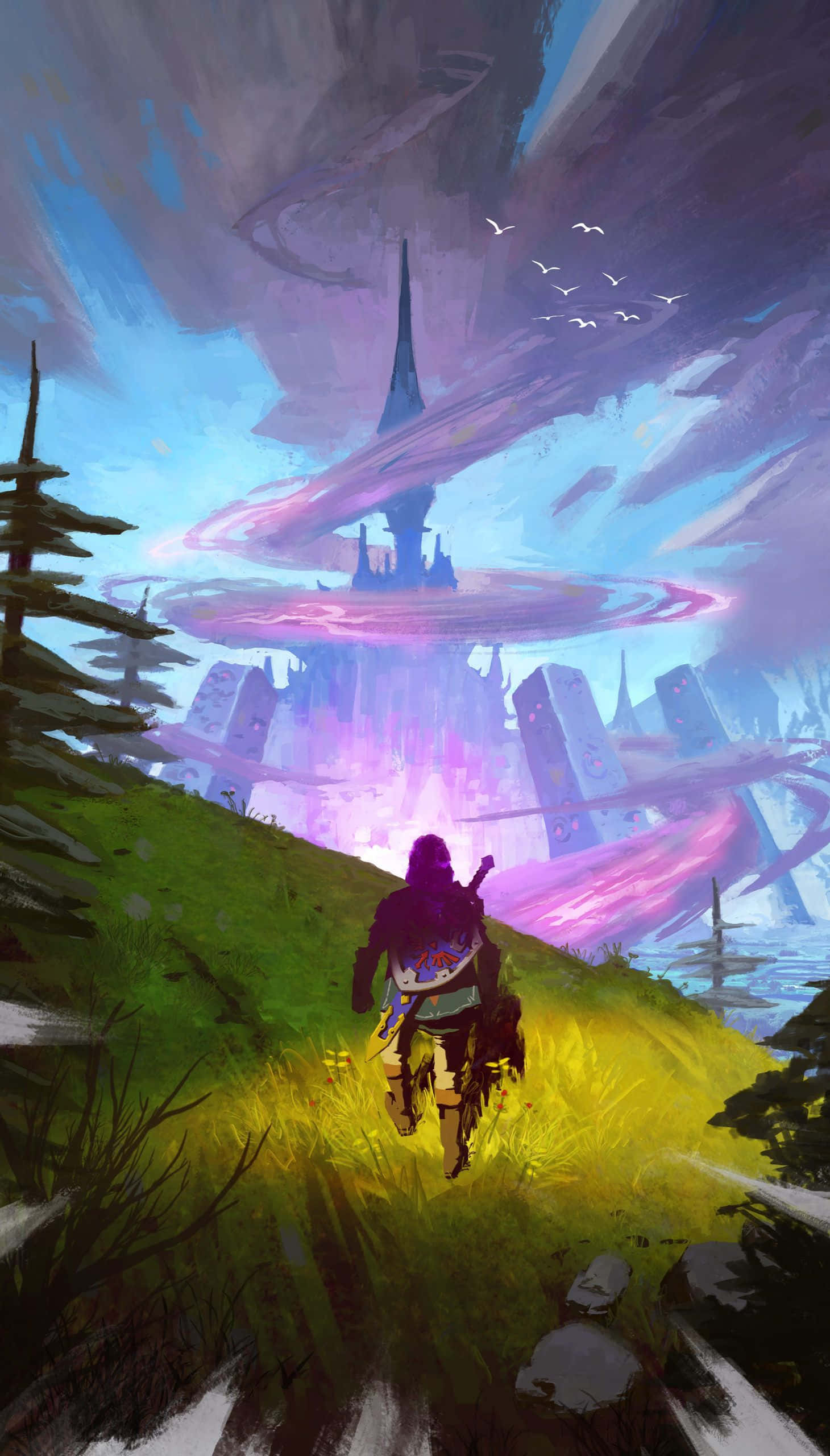 Lume Fantastică Autentică: Călătorie prin Hyrule în The Legend of Zelda Fundal