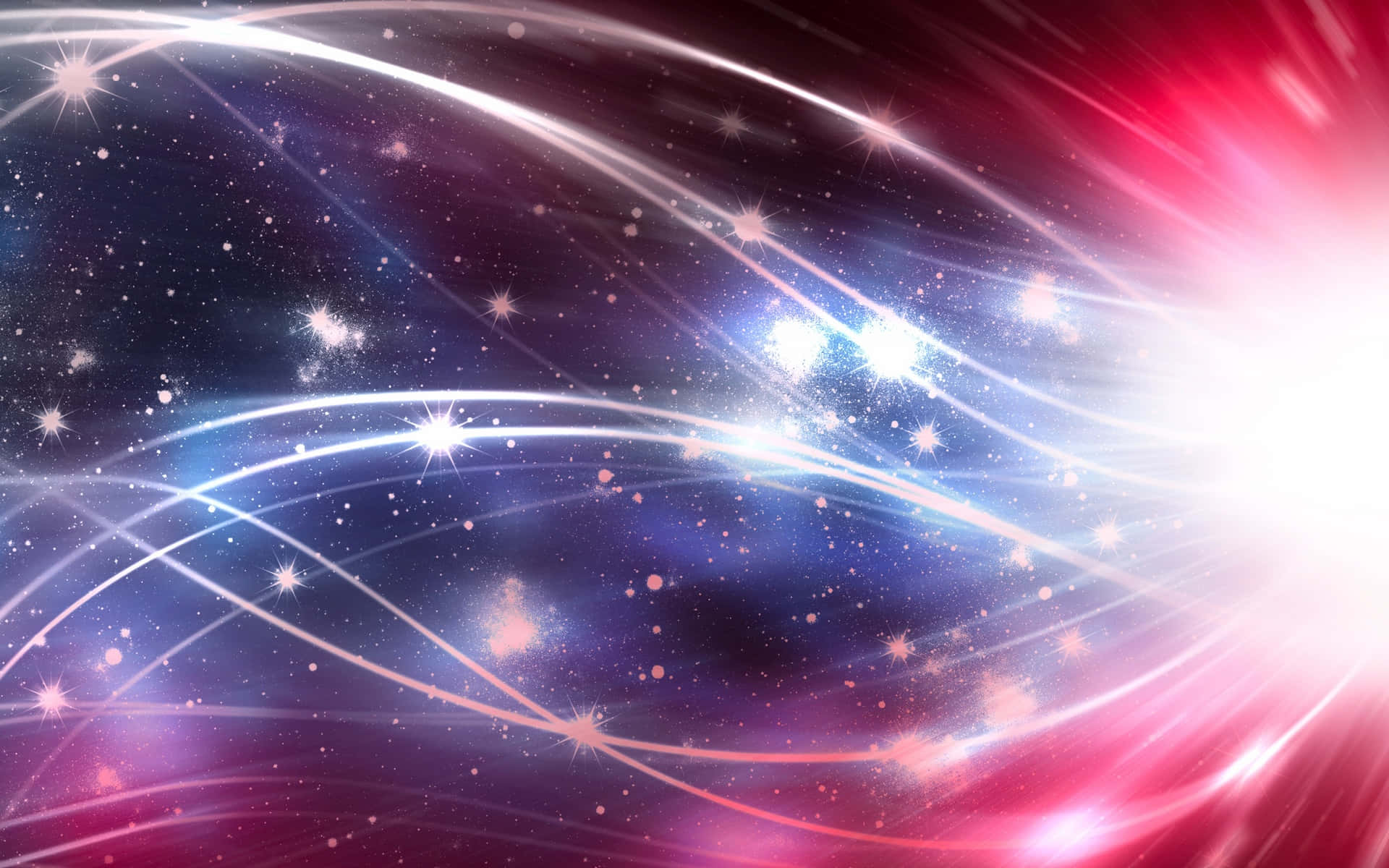Lumina Radiantă a Galaxiei Fundal
