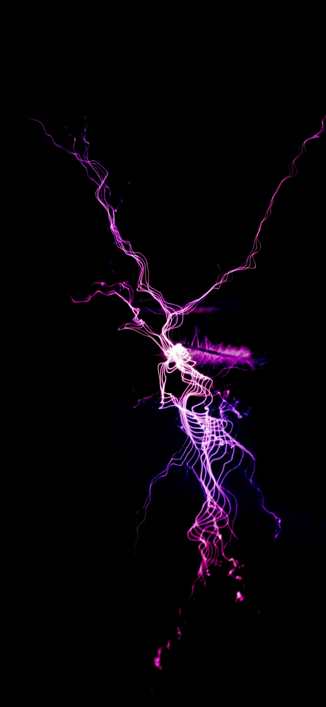 Lumină Violet Pixel 3XL AMOLED Fundal