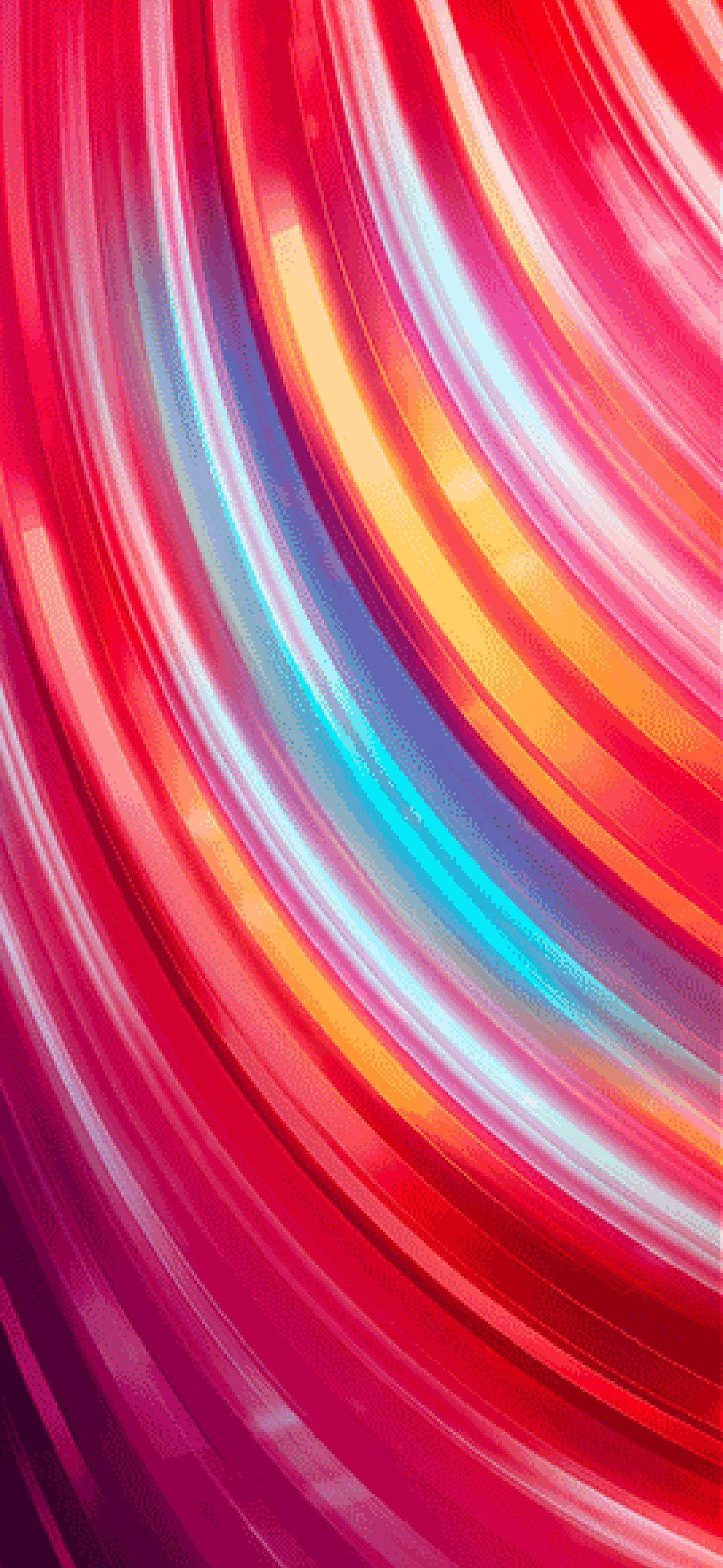 Lumini colorate Note 8 Fundal