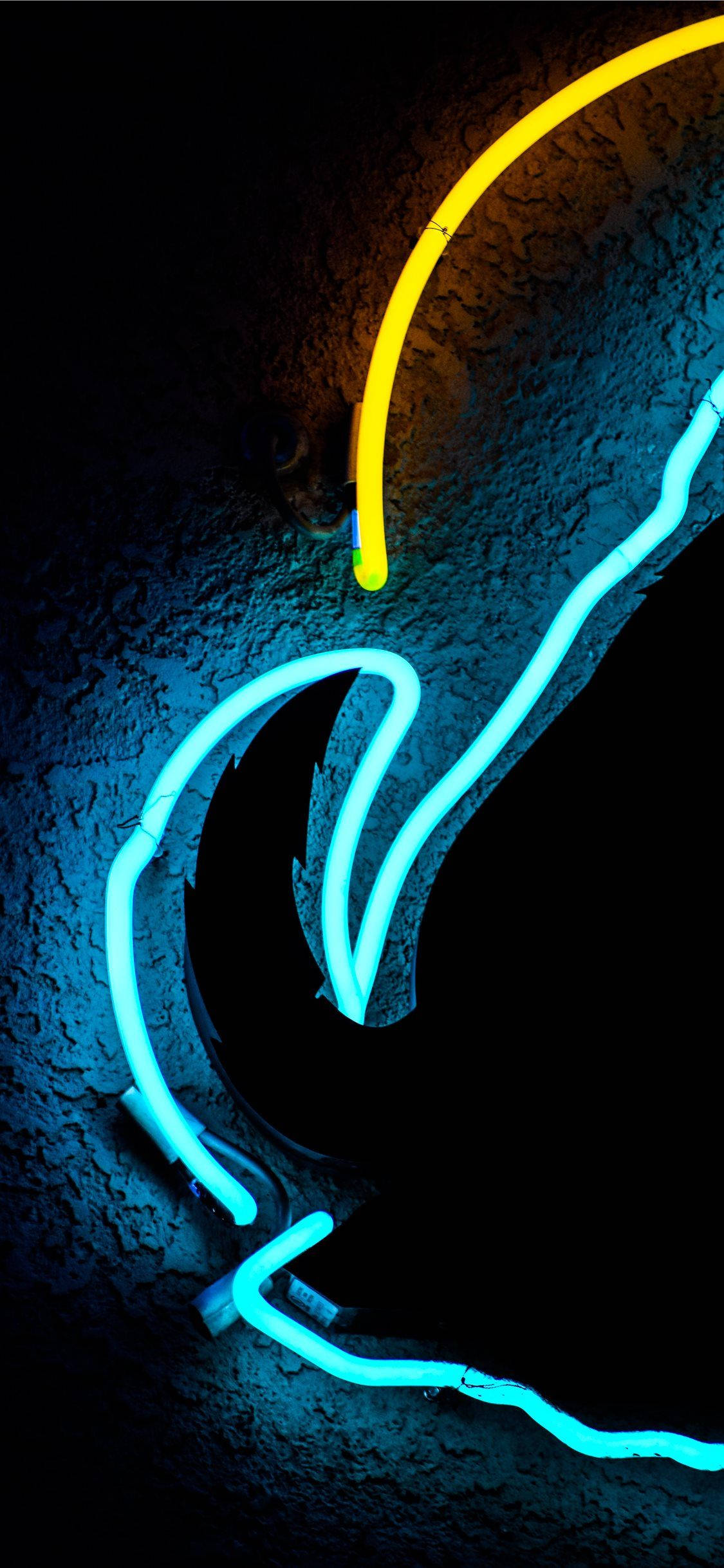 Lumini Neon iPhone 11 Pro Max Fundal