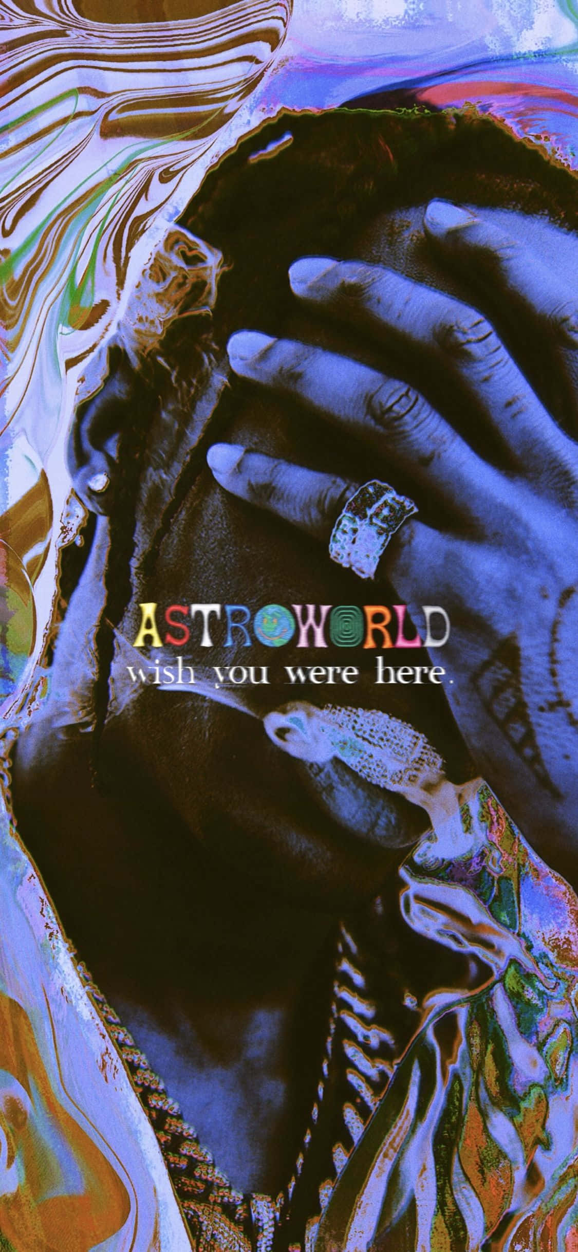 Luminile Strălucesc Cel Mai Tare La Astroworld Fundal