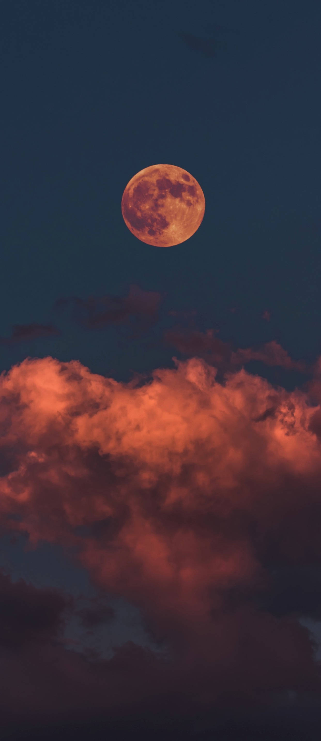 Lună Lunară Înfricoșătoare Halloween iPhone Fundal